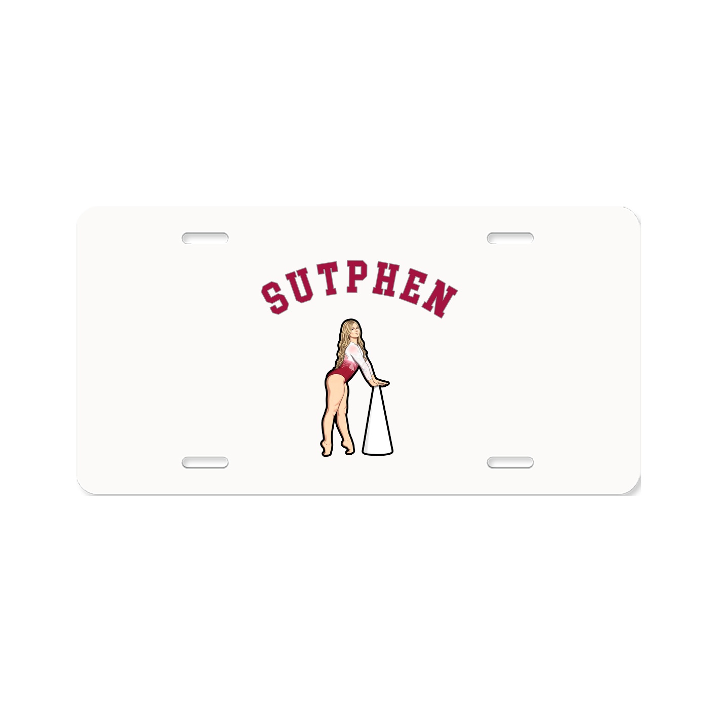 License Plate — Shirsey Arch in Classic