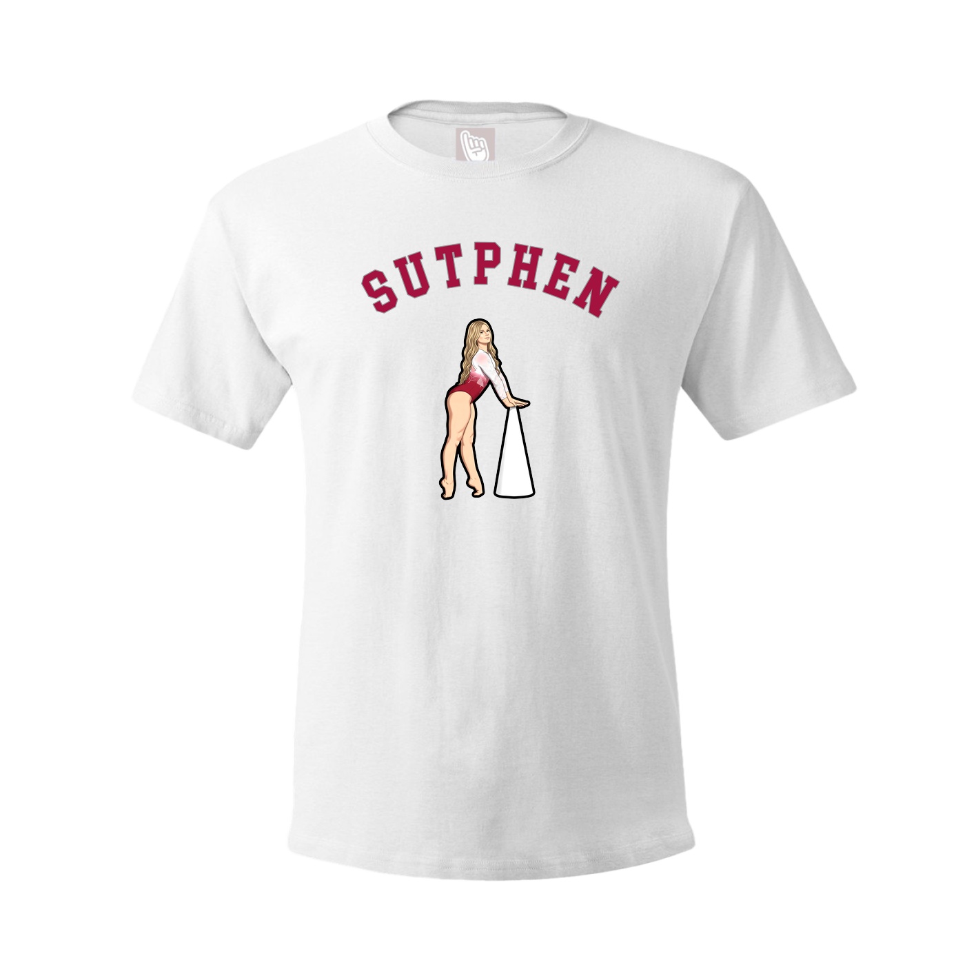 Youth Tee — Shirsey Arch in White