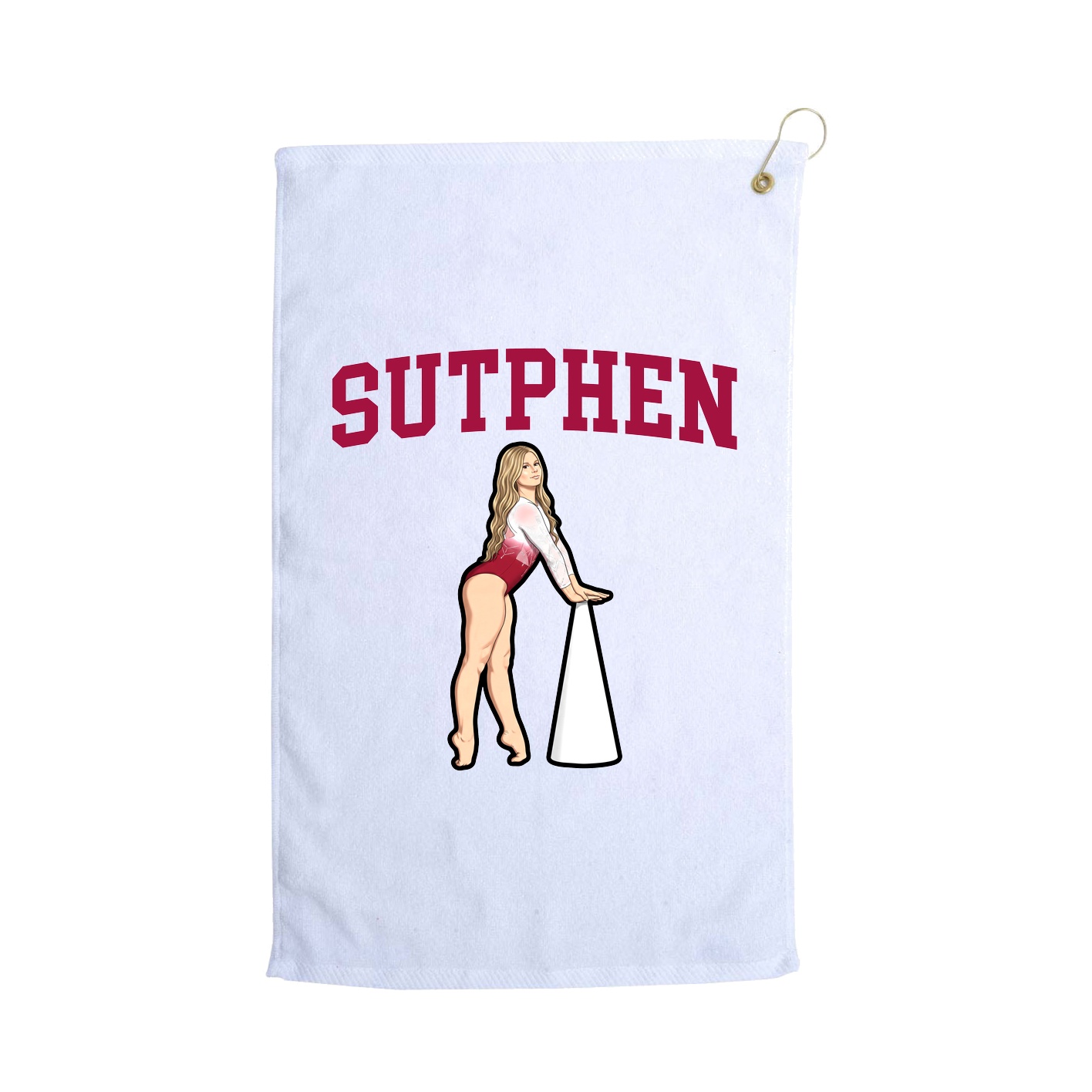Golf Towel — Shirsey in White