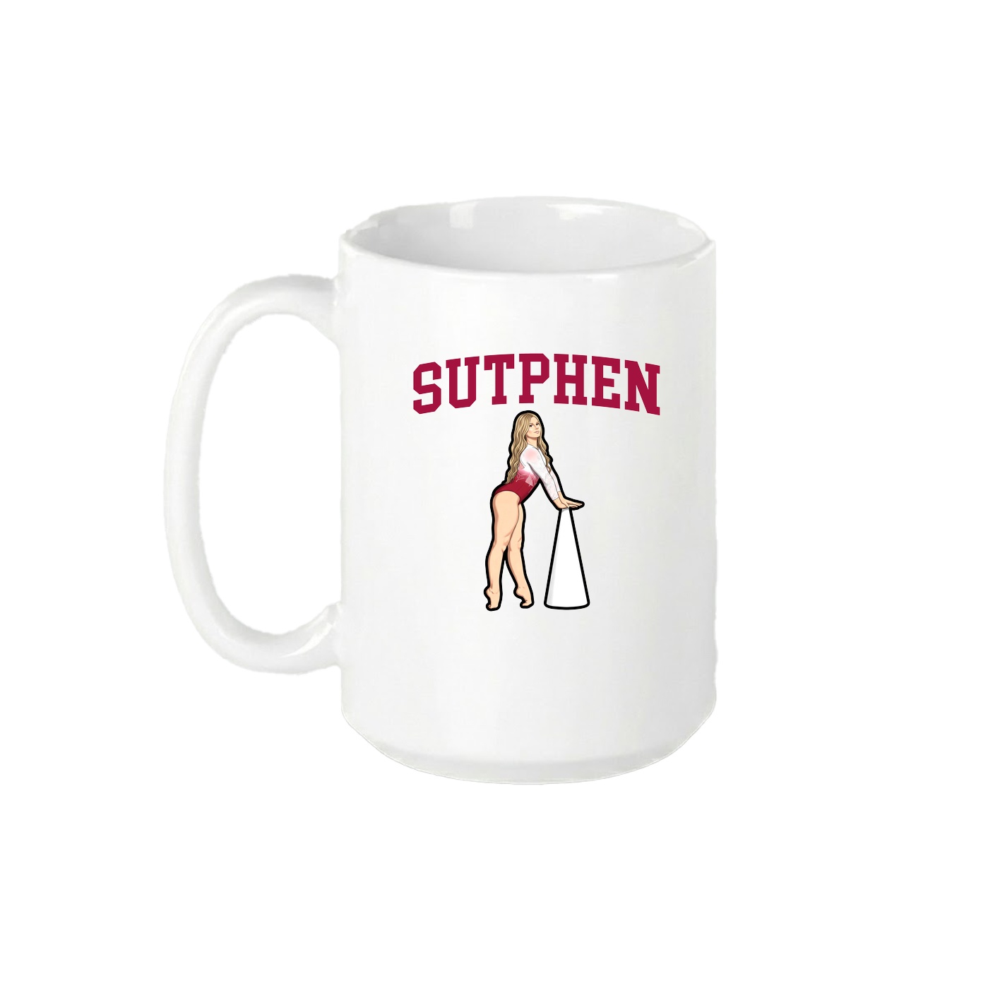 15oz Coffee Mug — Shirsey in White