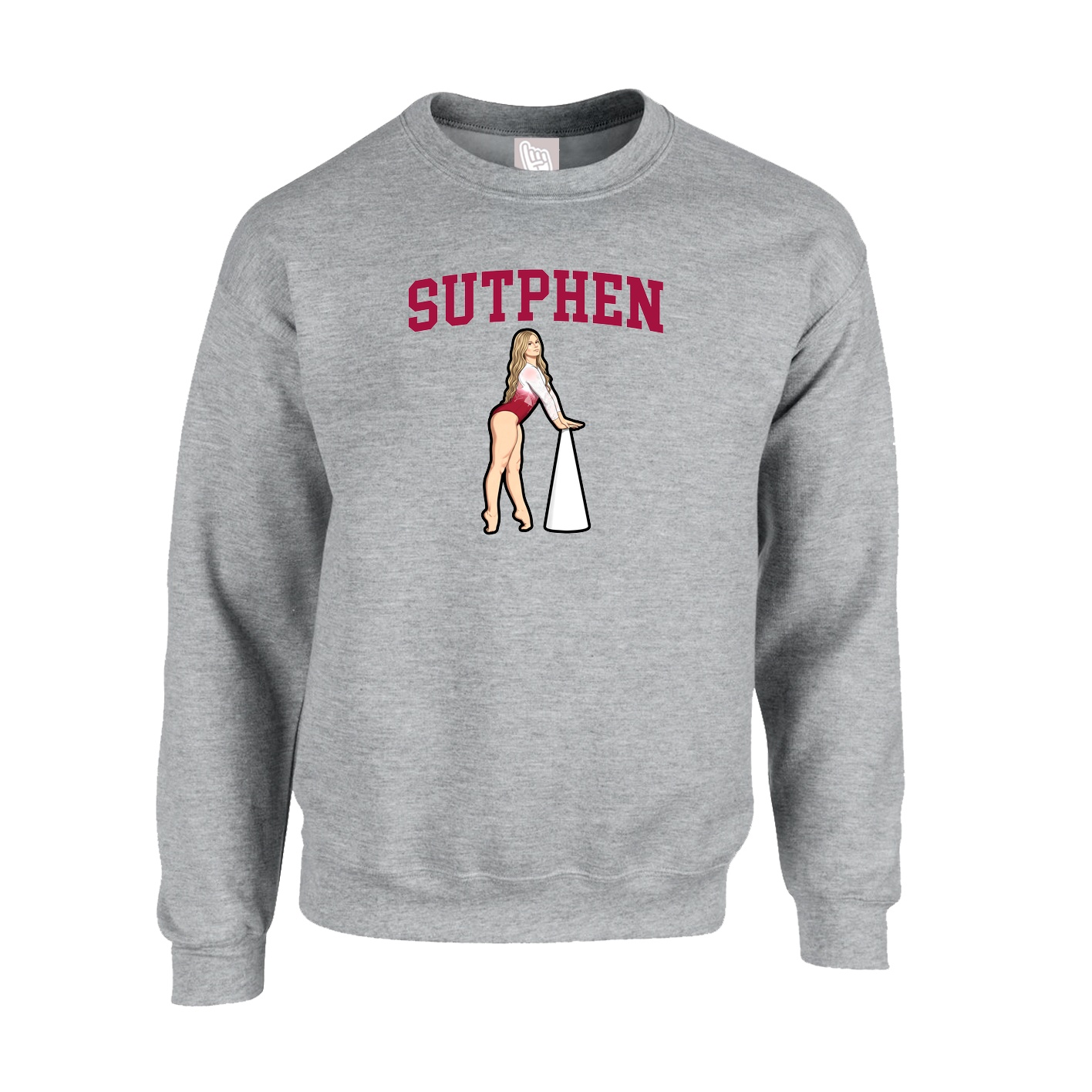 Fleece Crew — Shirsey in Grey