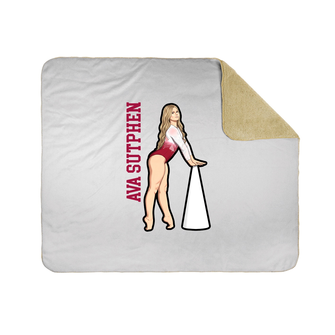 50x60 Sherpa Lined Throw Blanket
