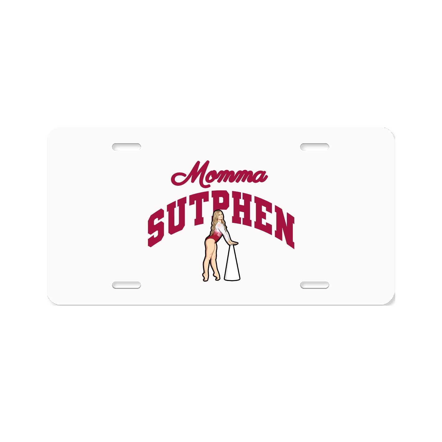 License Plate — Mothers Day Arch in Classic