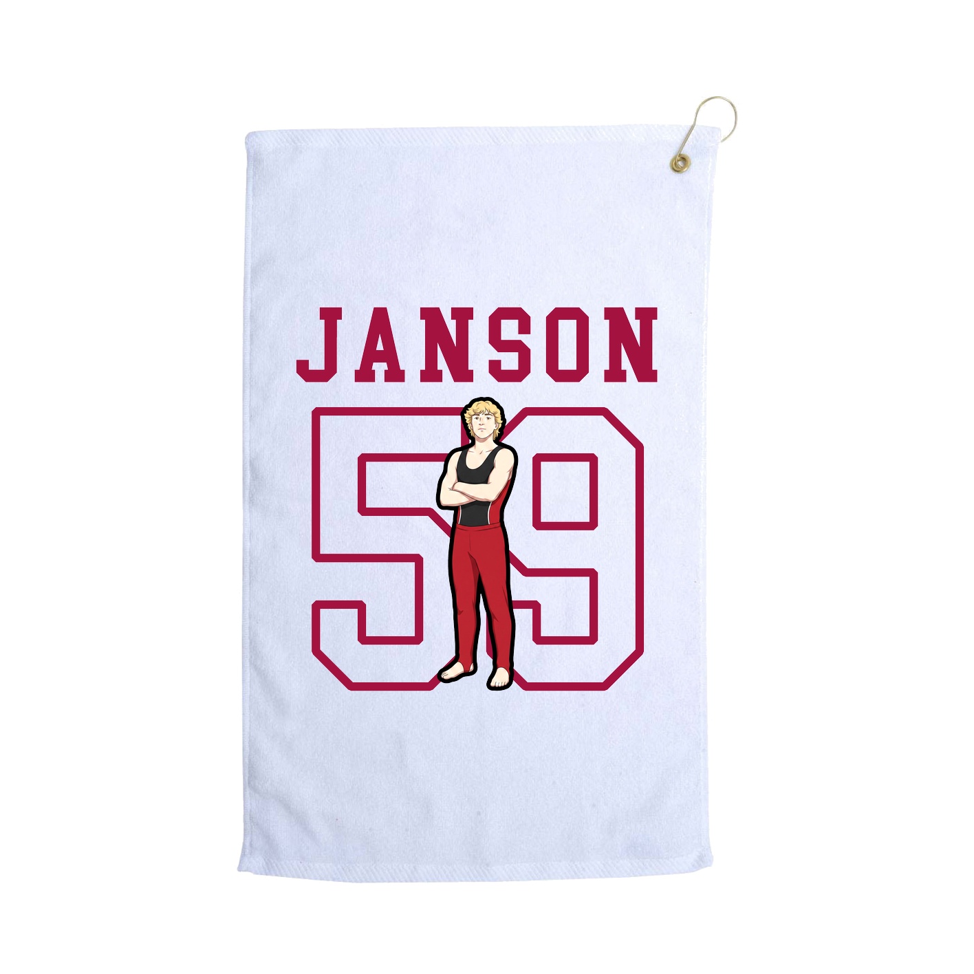 Golf Towel — Shirsey in White