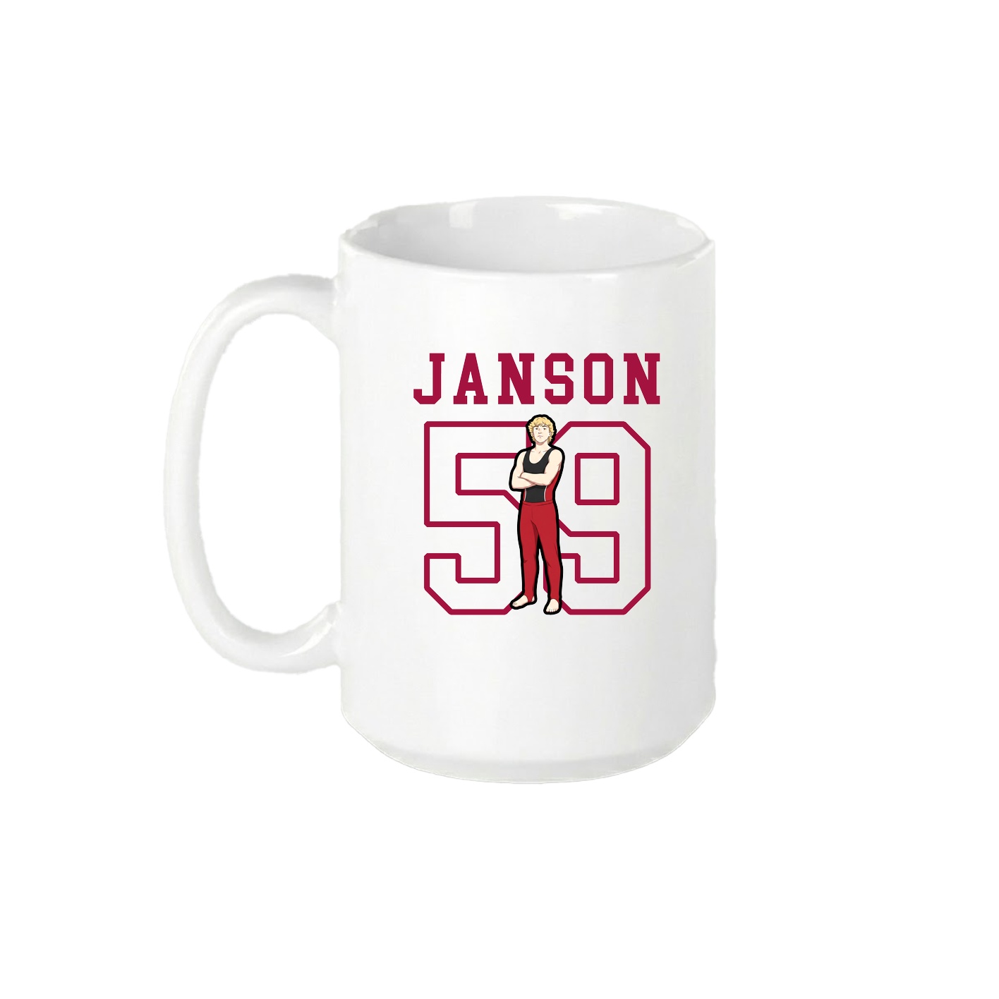 15oz Coffee Mug — Shirsey in White