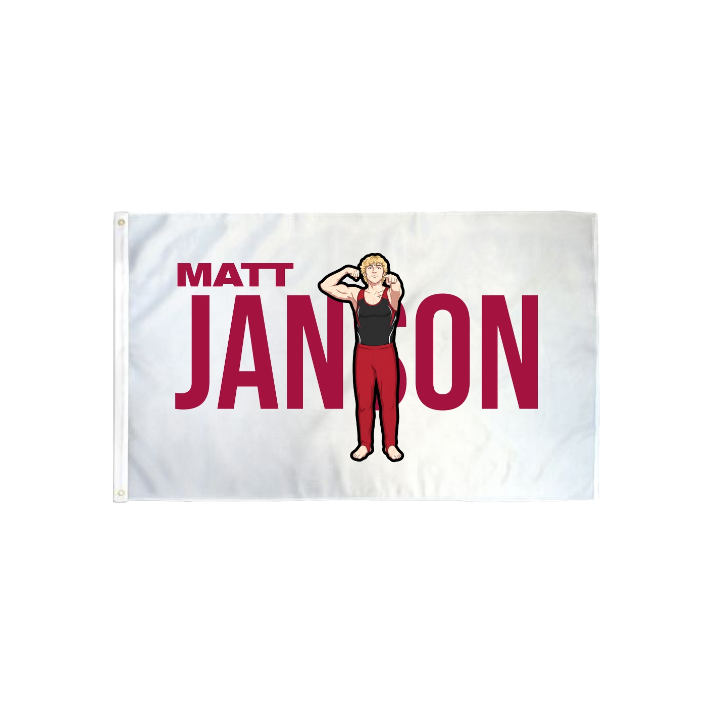 3x5 Flag — Player Name in Classic