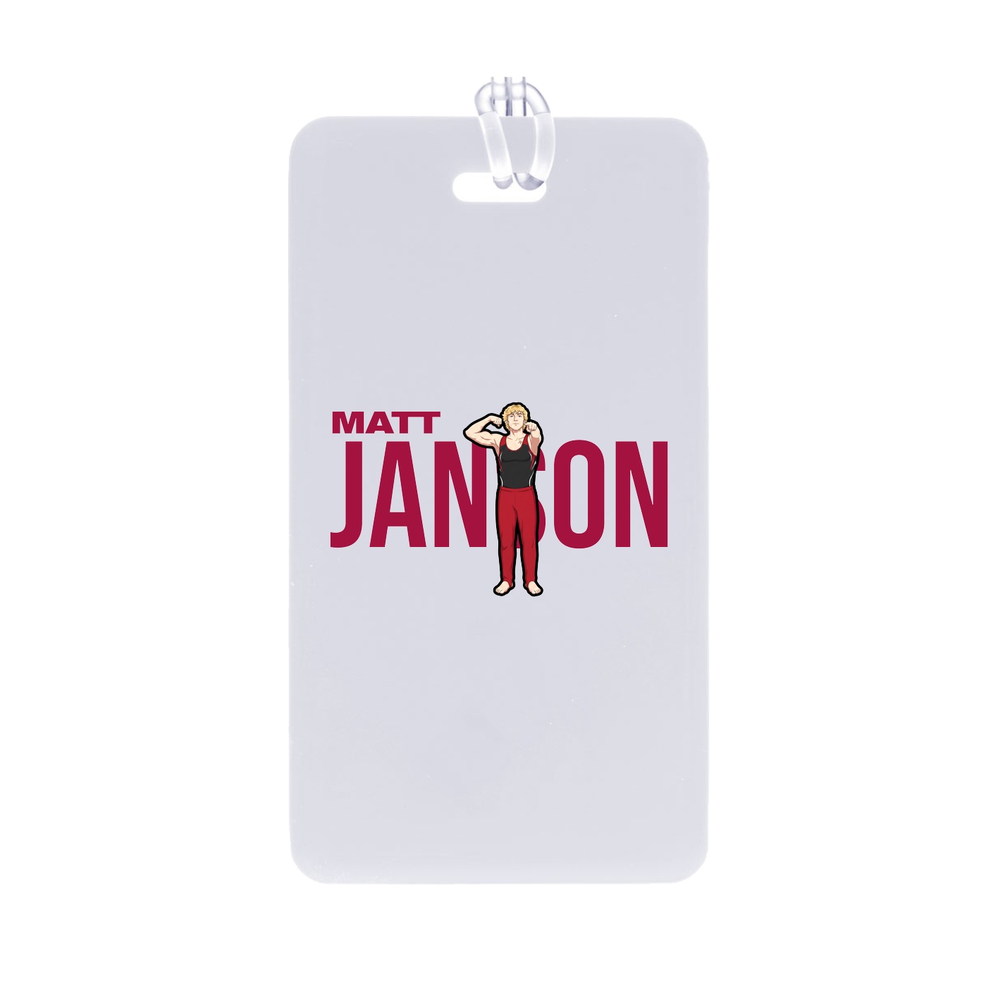 Bag Tag — Player Name in Classic