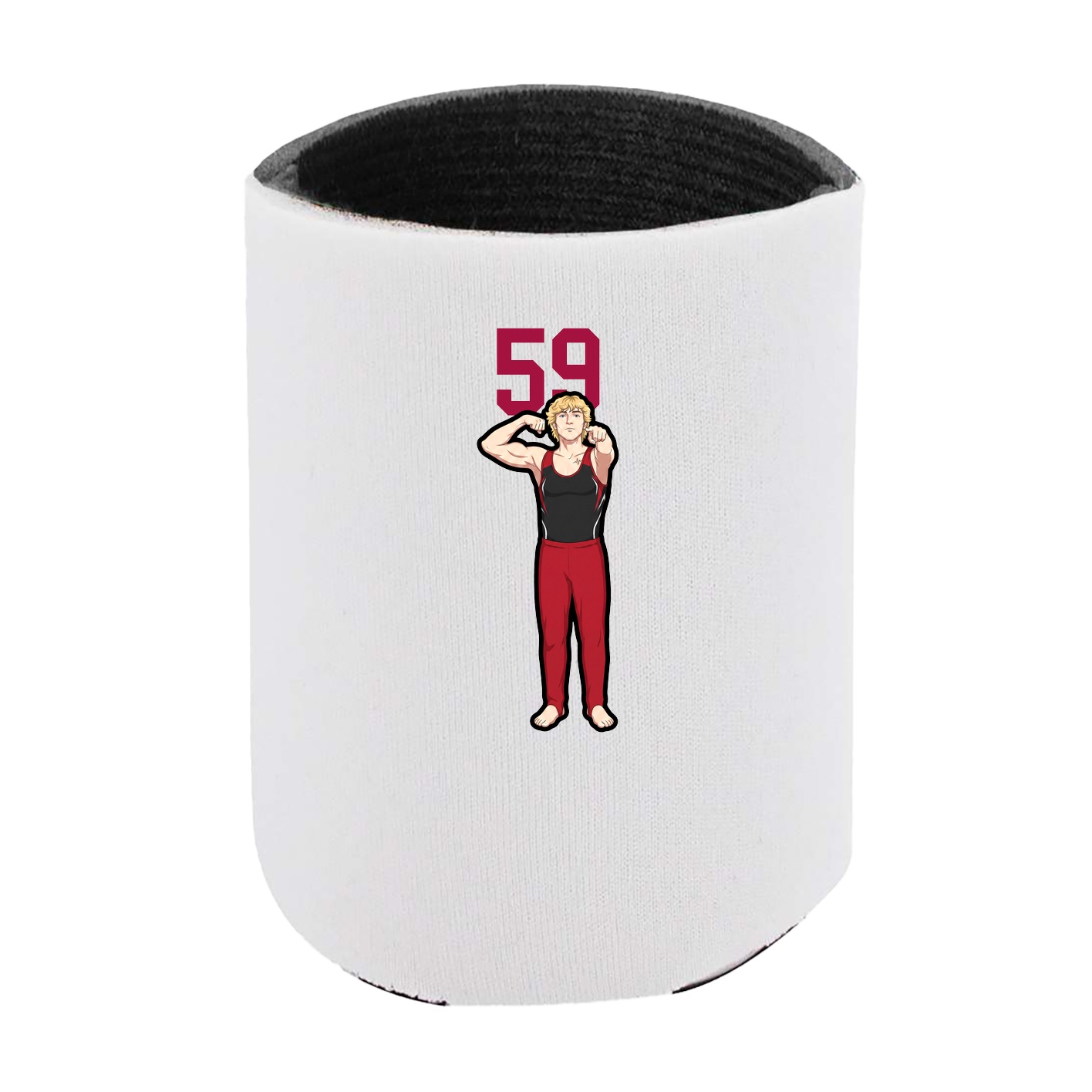 Can Holder — Number Top in White