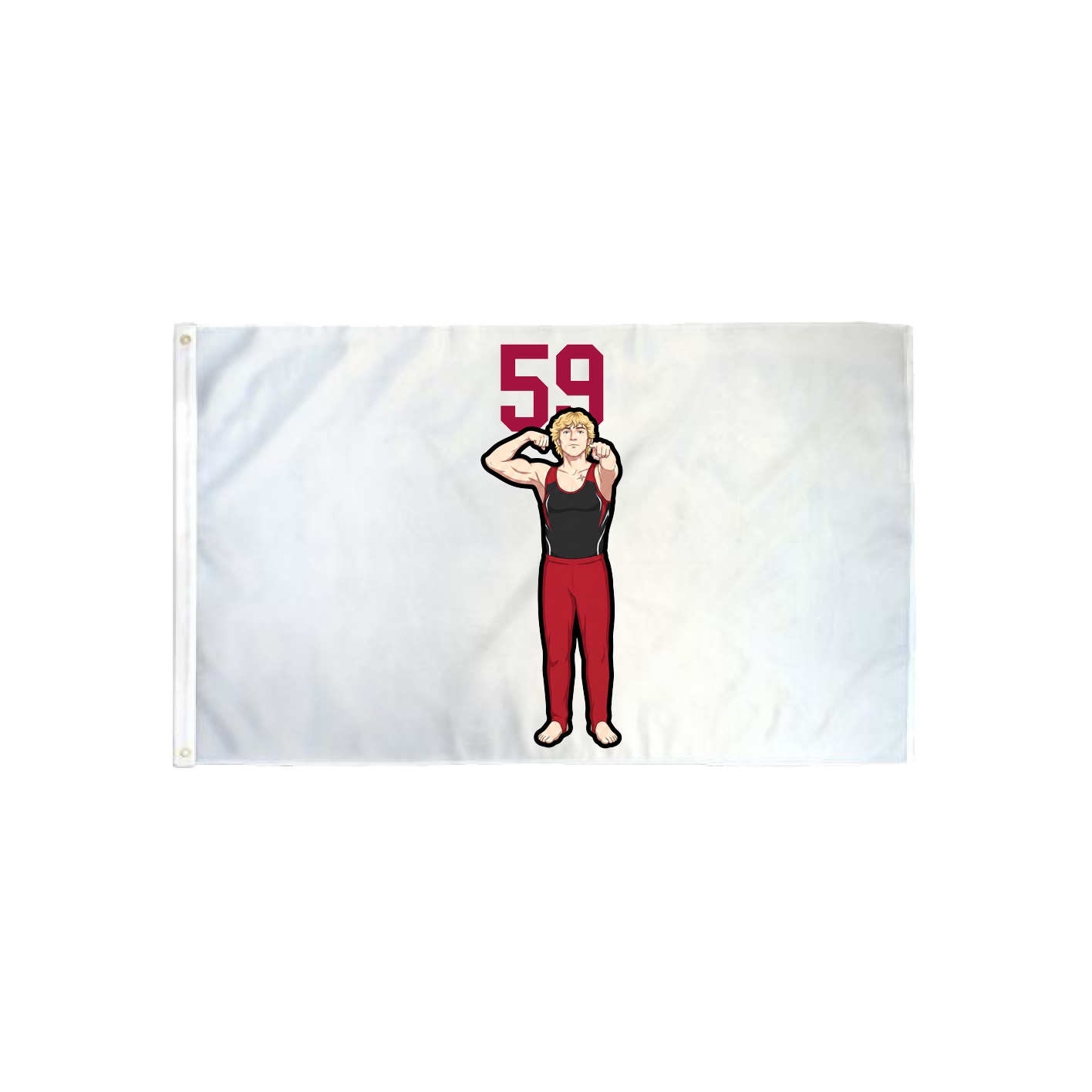 3x5 Flag — Number Top in Classic