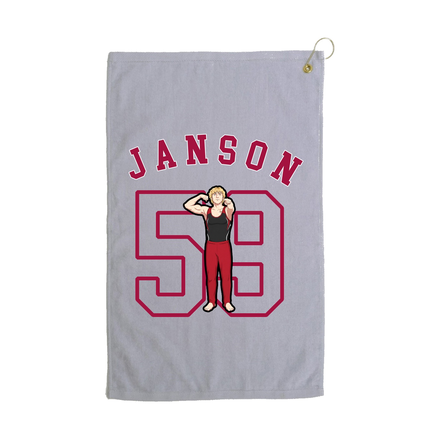 Golf Towel — Shirsey Arch in Grey