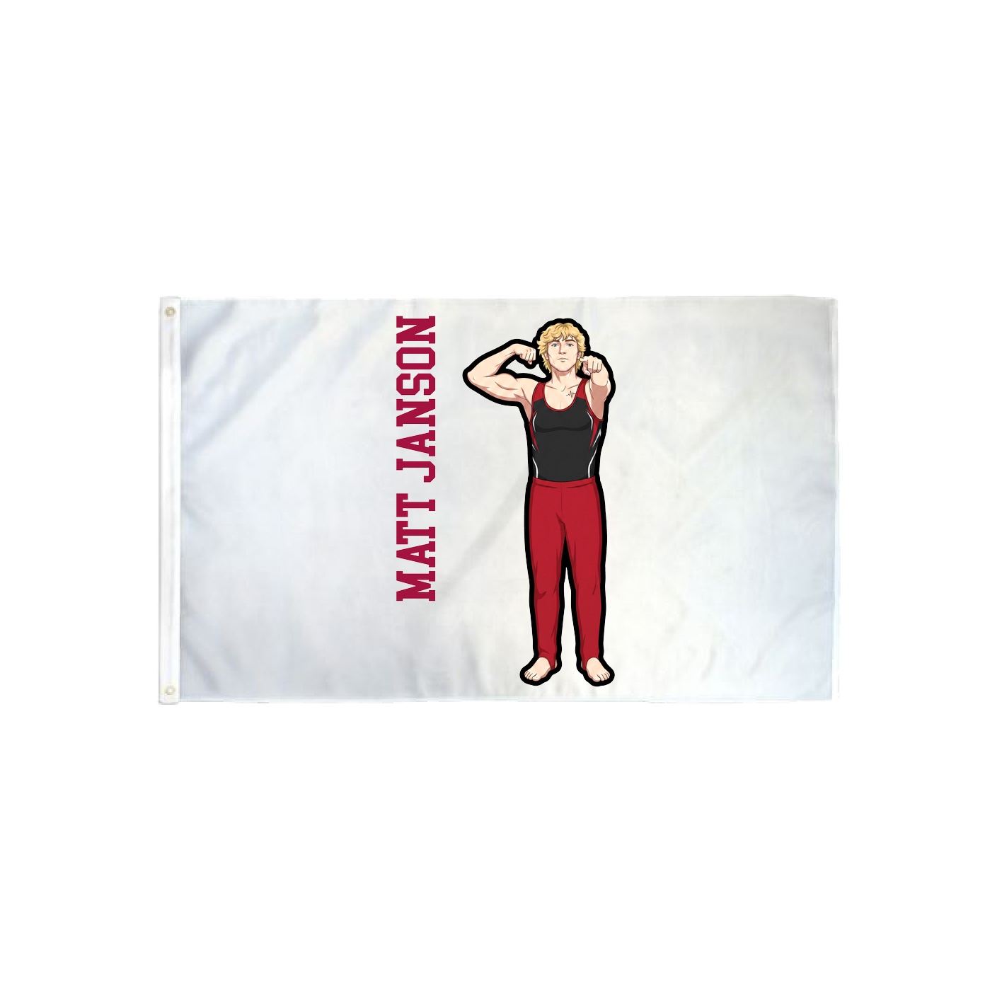 3x5 Flag — Name Vertical in Classic