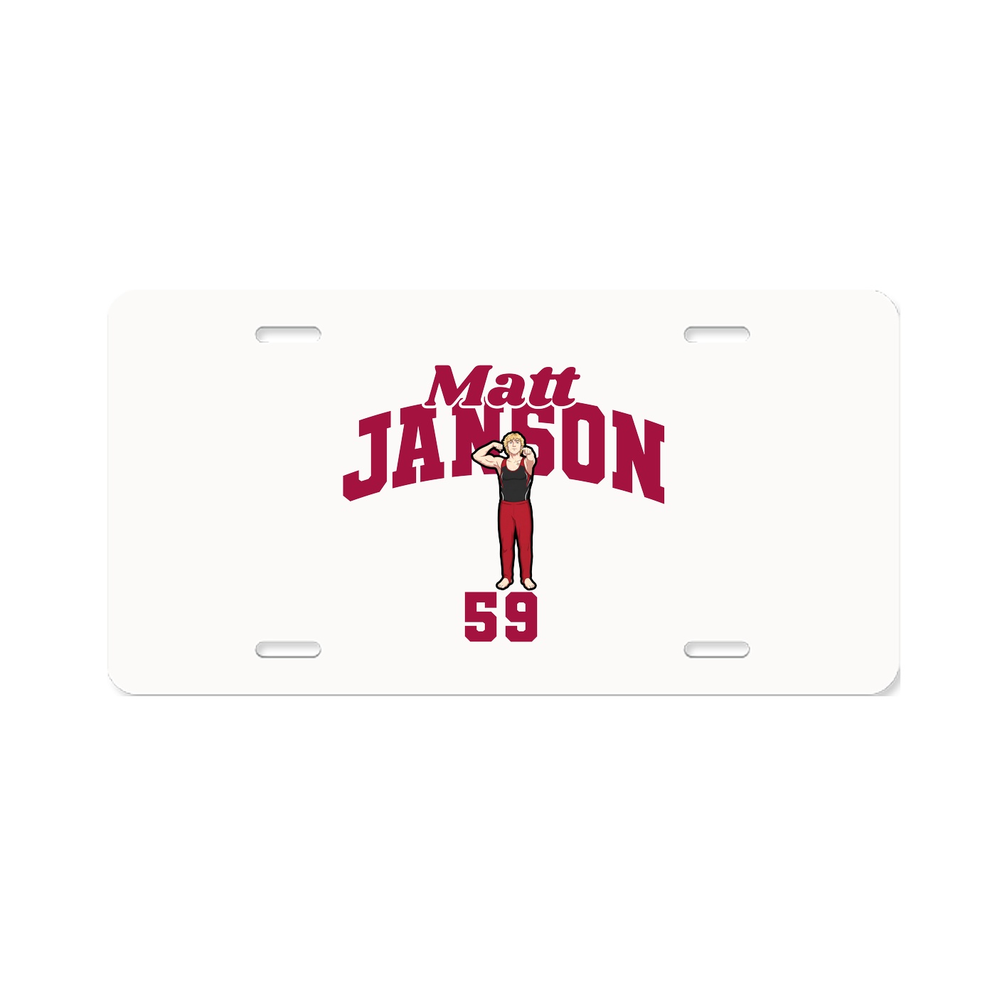 License Plate — Signature Arch in Classic