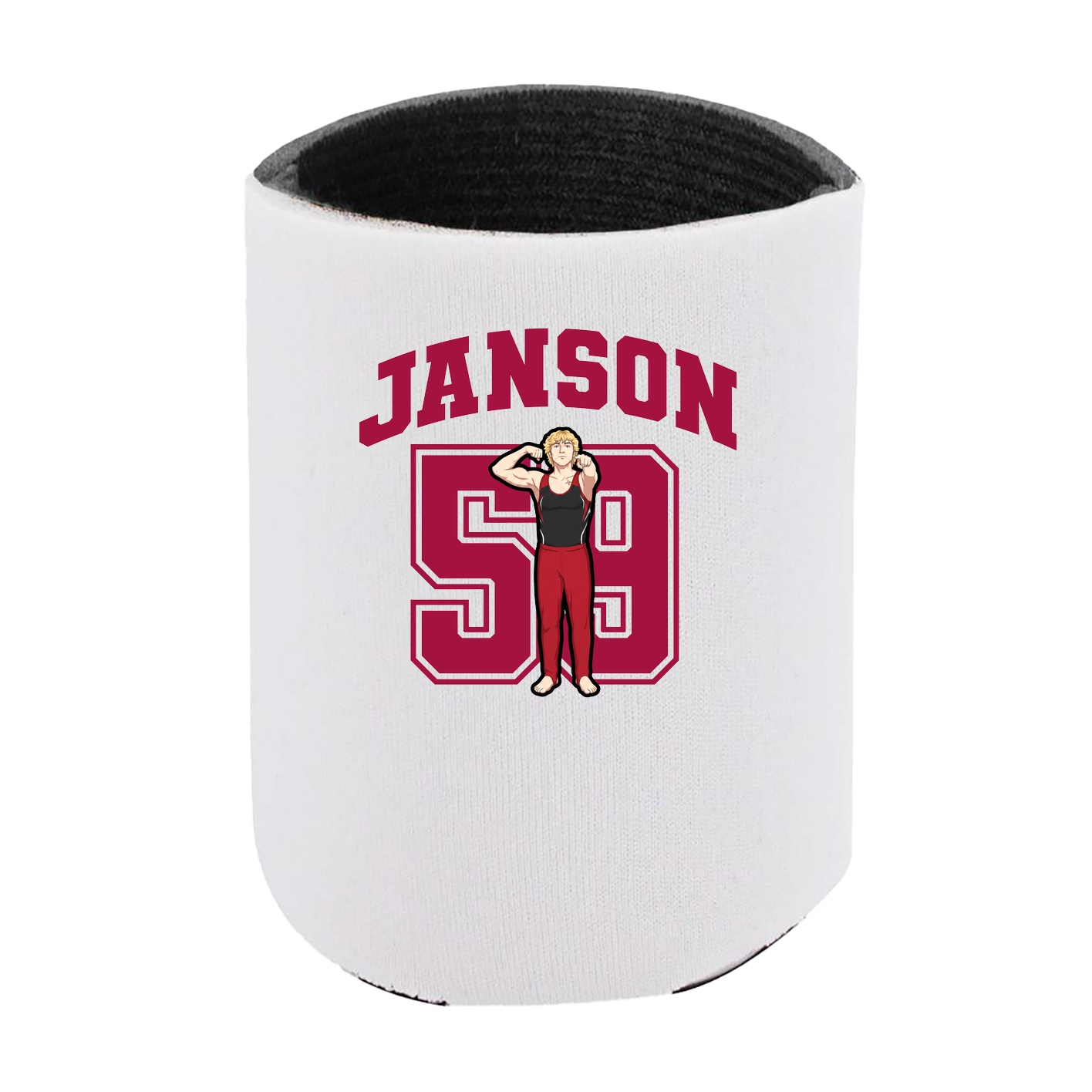 Can Holder — Number in White