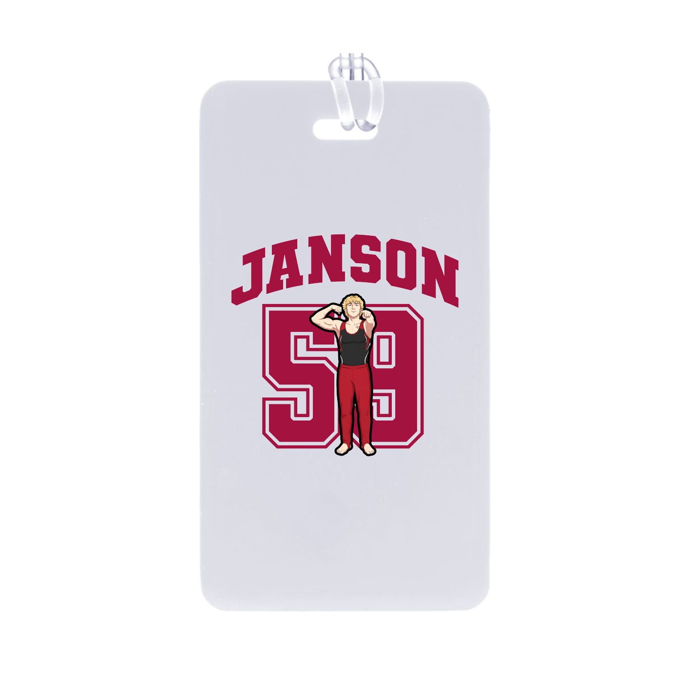 Bag Tag — Number in Classic
