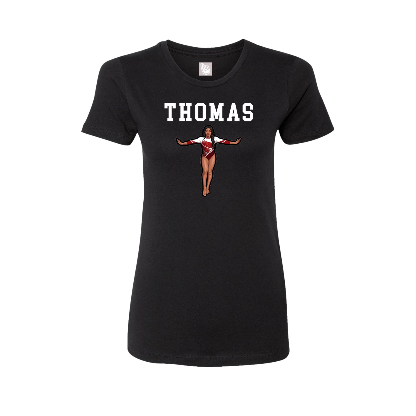 Fitted Women's Tee — Shirsey in Black
