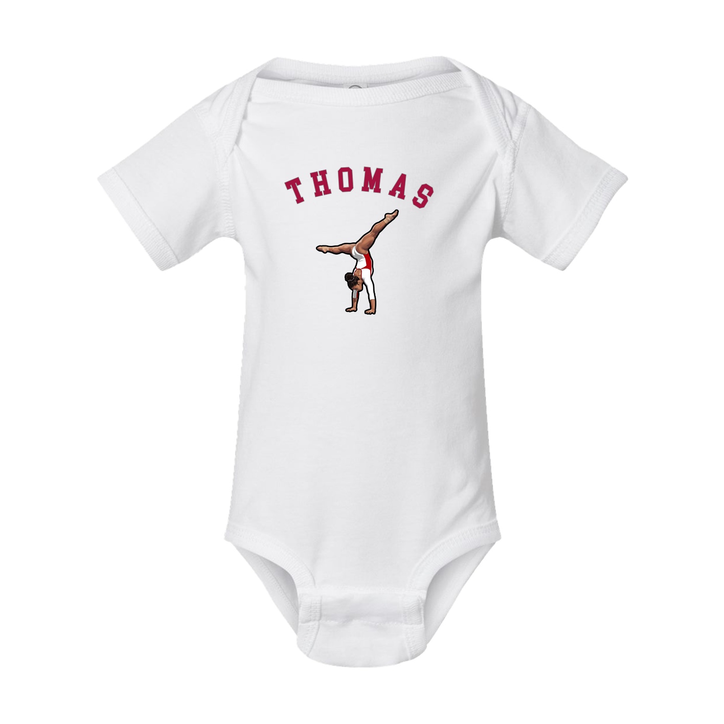 Baby Onesie — Shirsey Arch in White