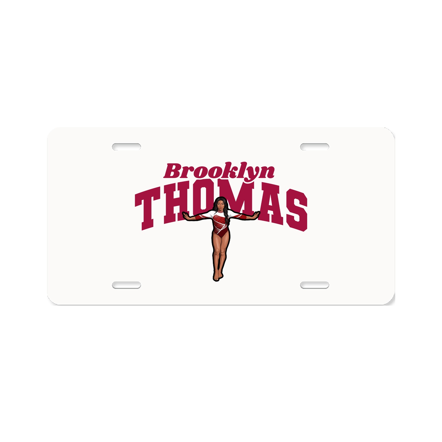 License Plate — Signature Arch in Classic