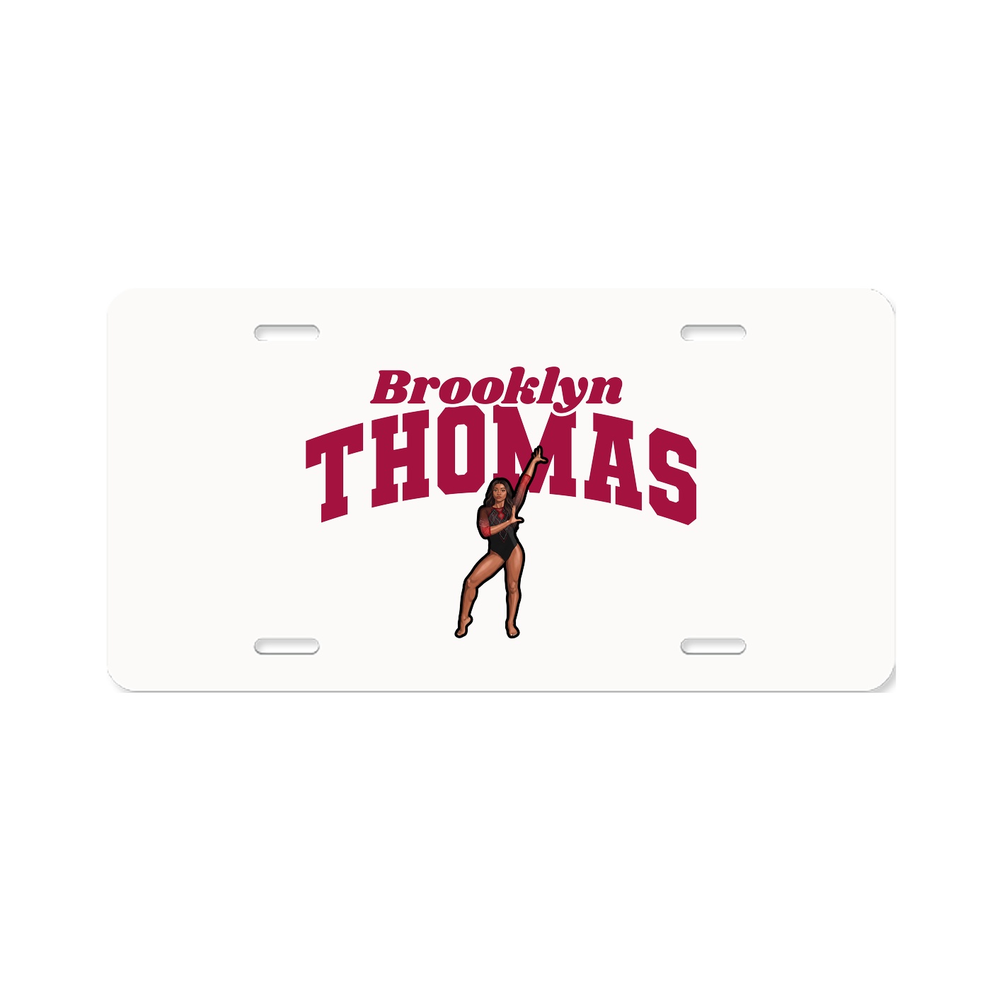 License Plate — Signature Arch in Classic