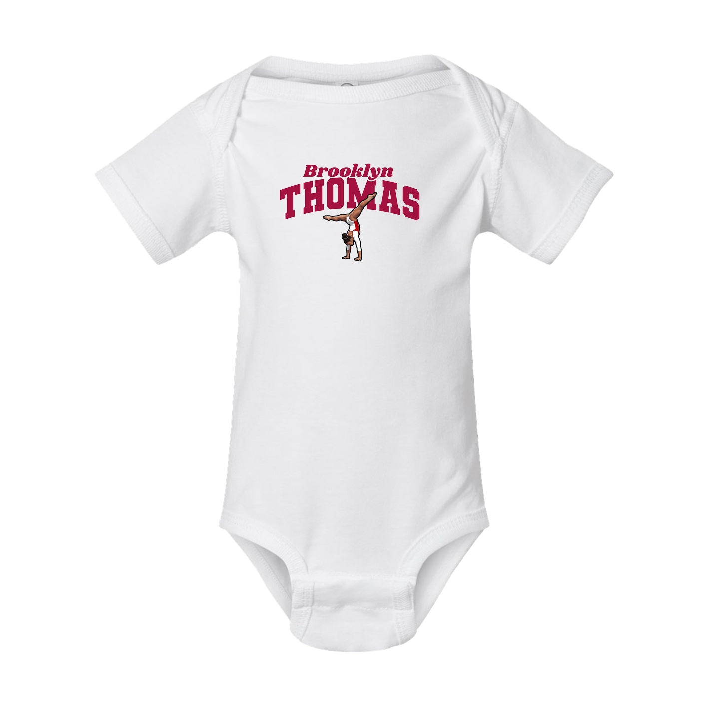 Baby Onesie — Signature Arch in White