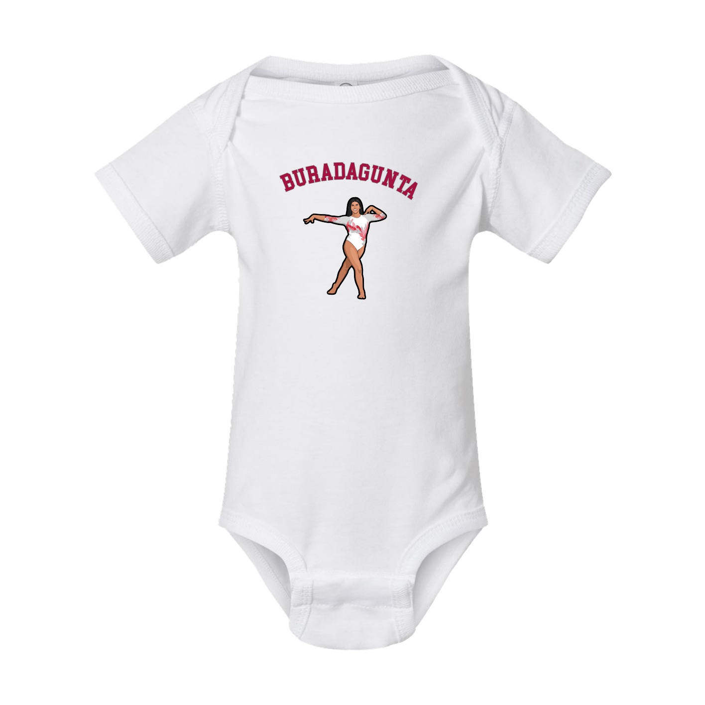 Baby Onesie — Shirsey Arch in White