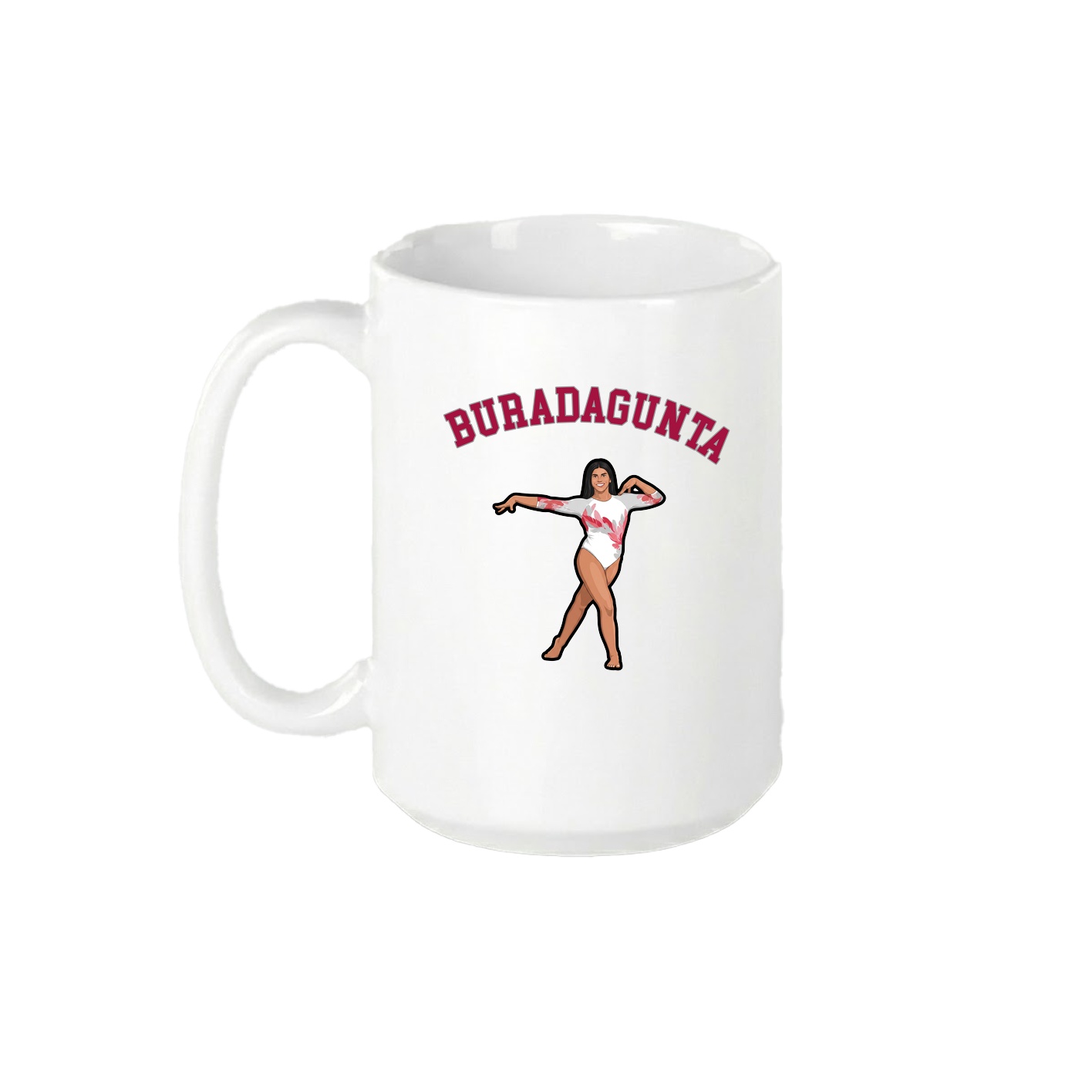 15oz Coffee Mug — Shirsey Arch in White