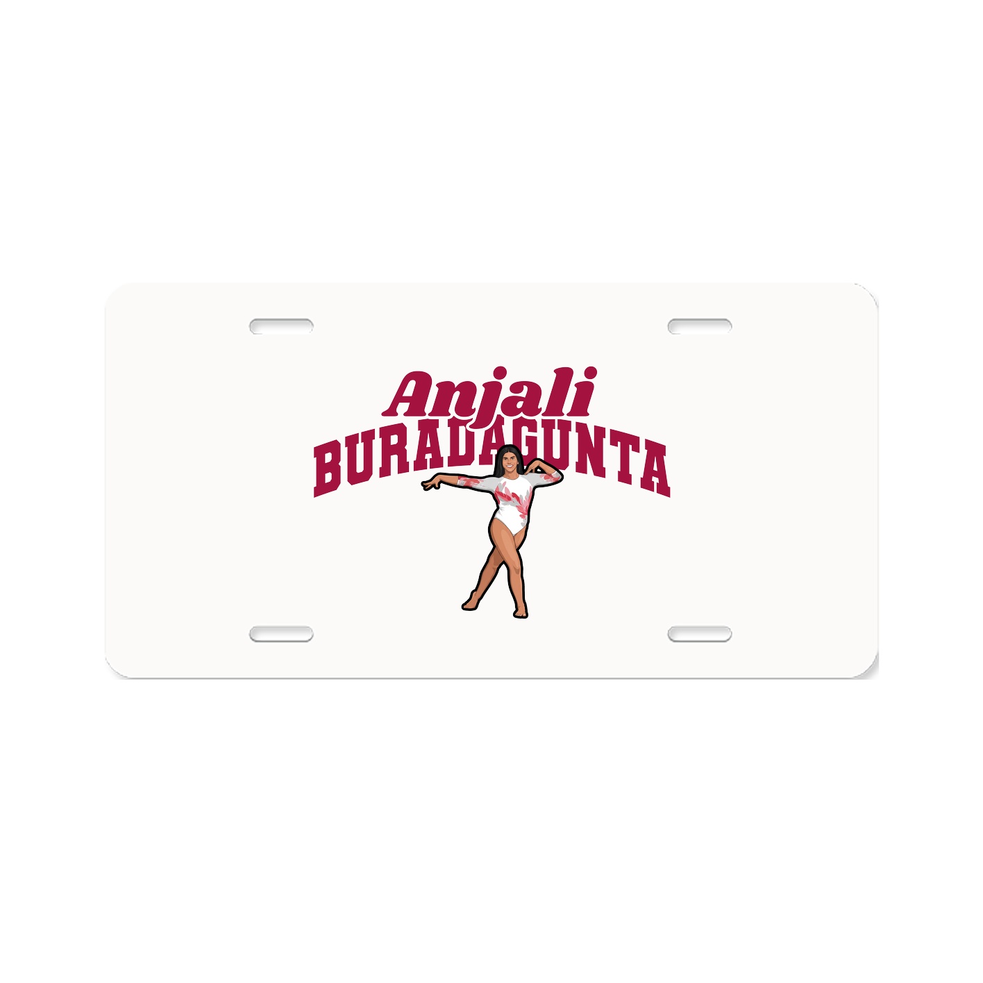 License Plate — Signature Arch in Classic