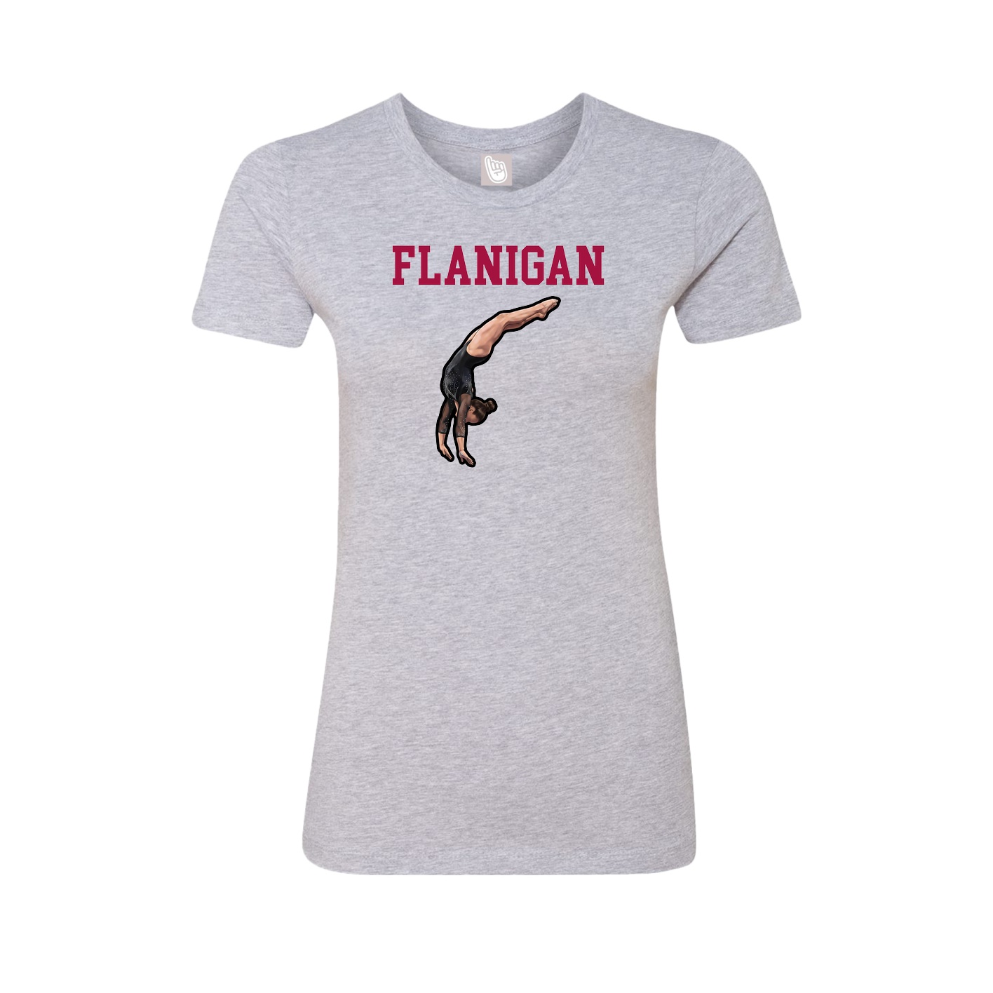 Fitted Women's Tee — Shirsey in Grey