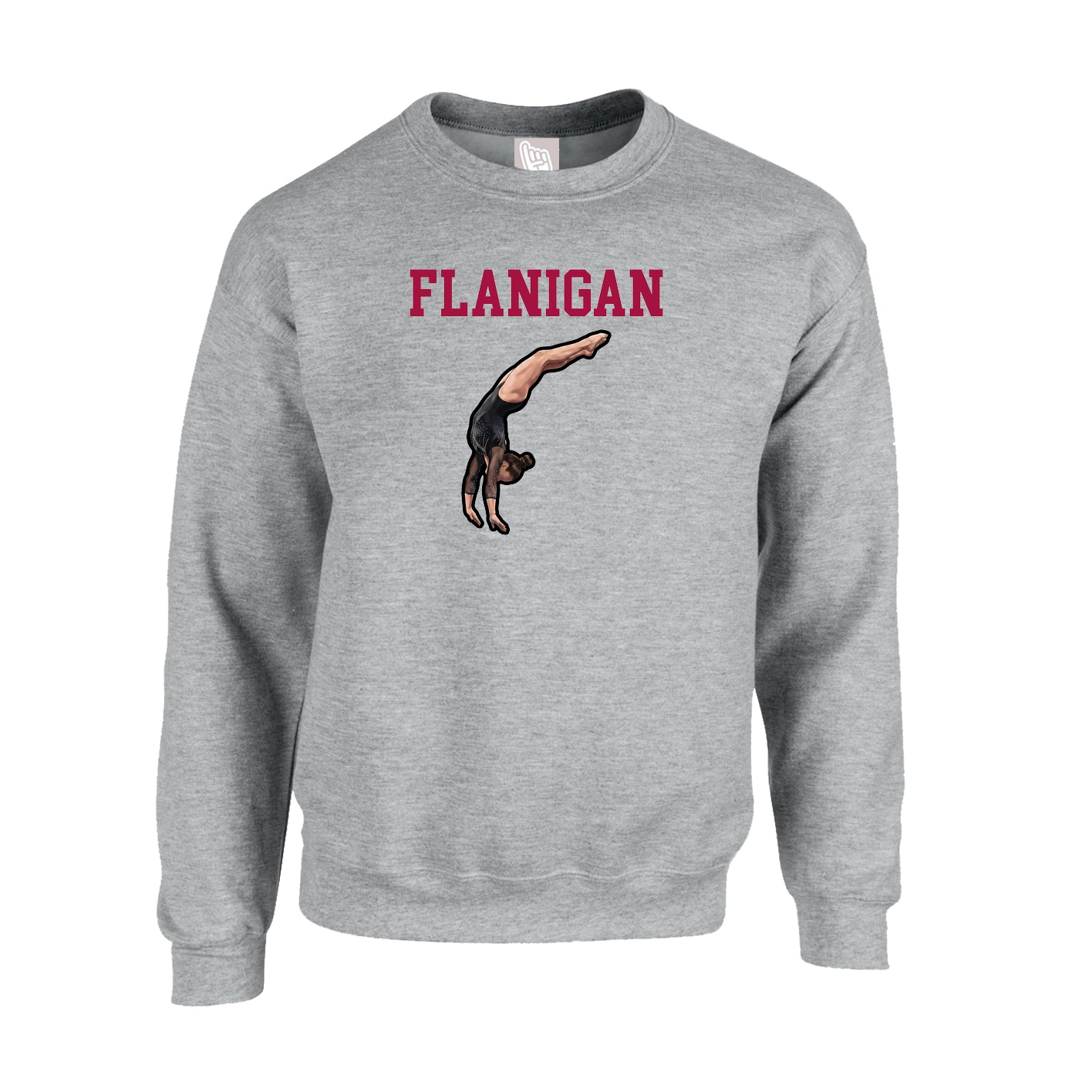 Fleece Crew — Shirsey in Grey
