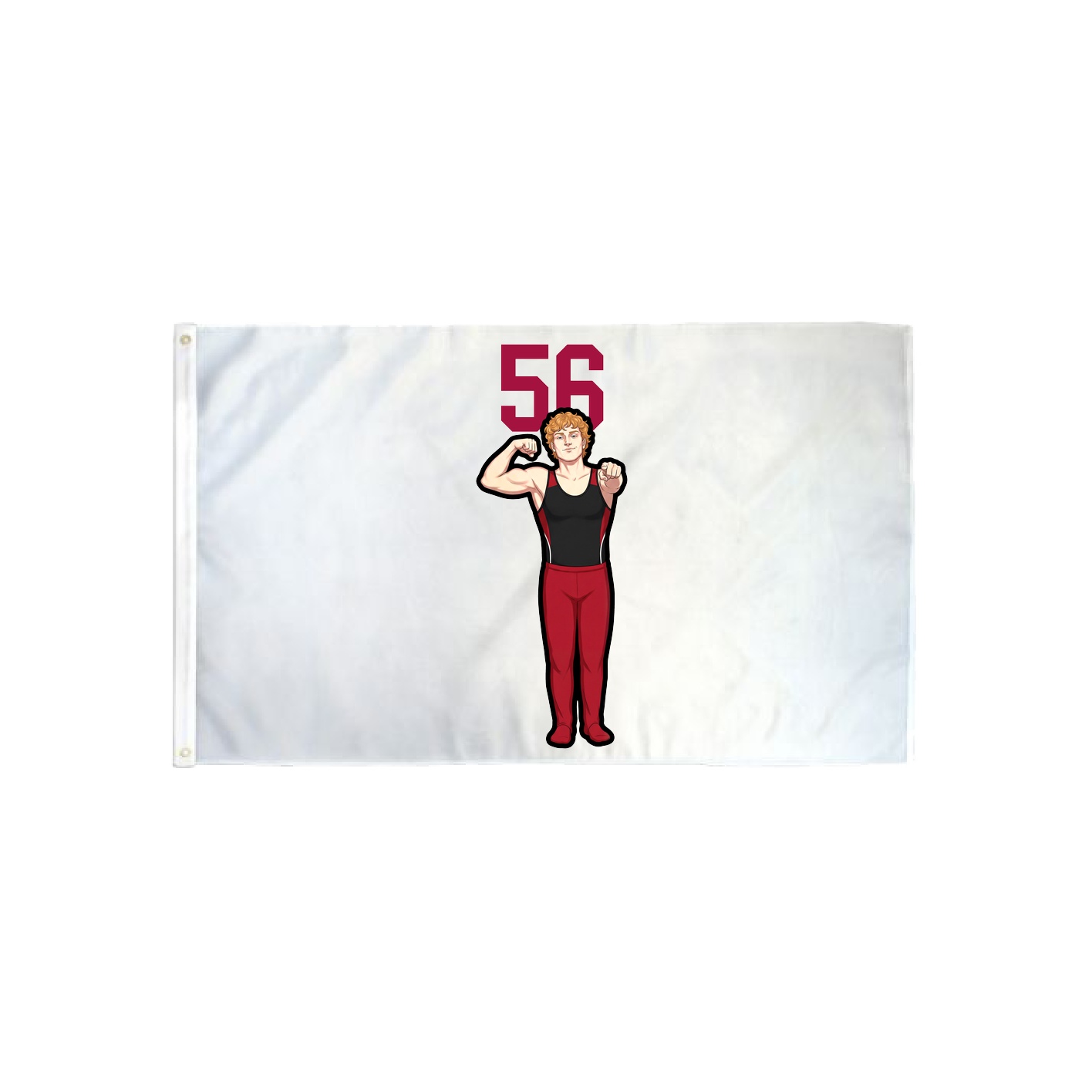 3x5 Flag — Number Top in Classic