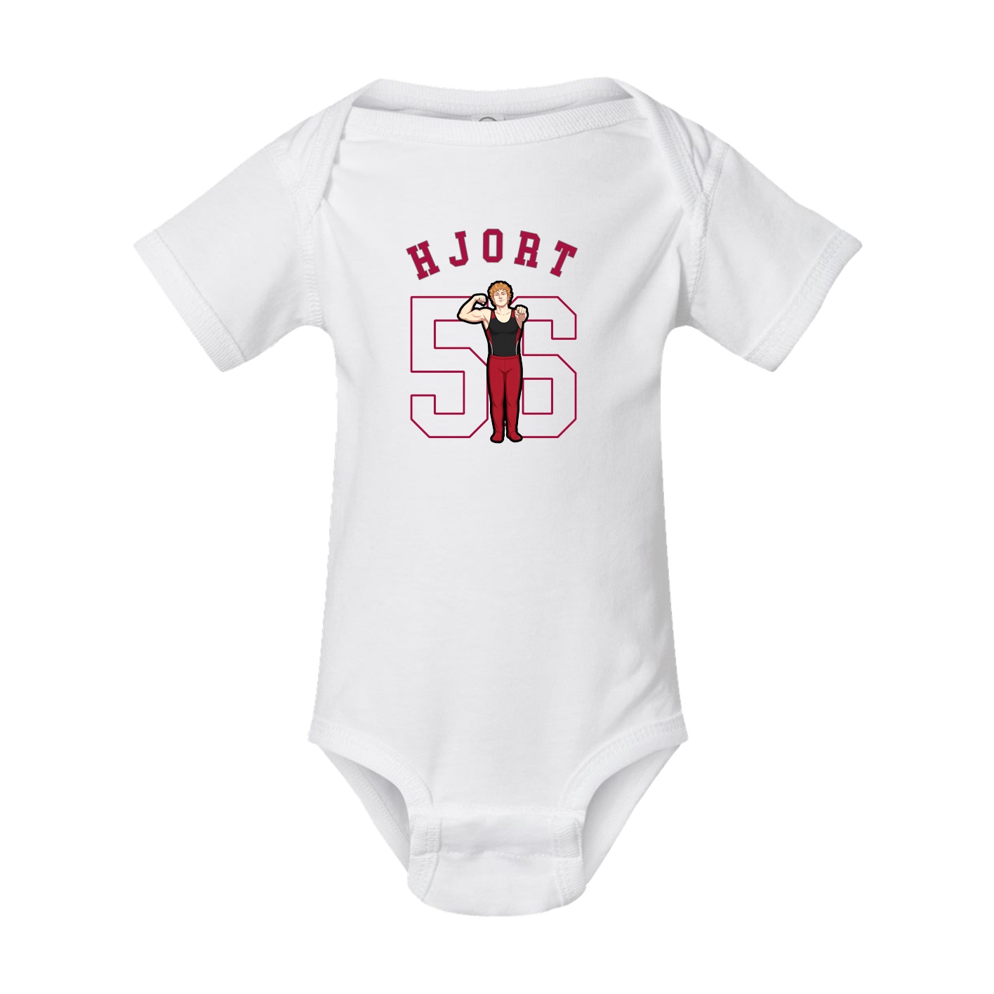 Baby Onesie — Shirsey Arch in White
