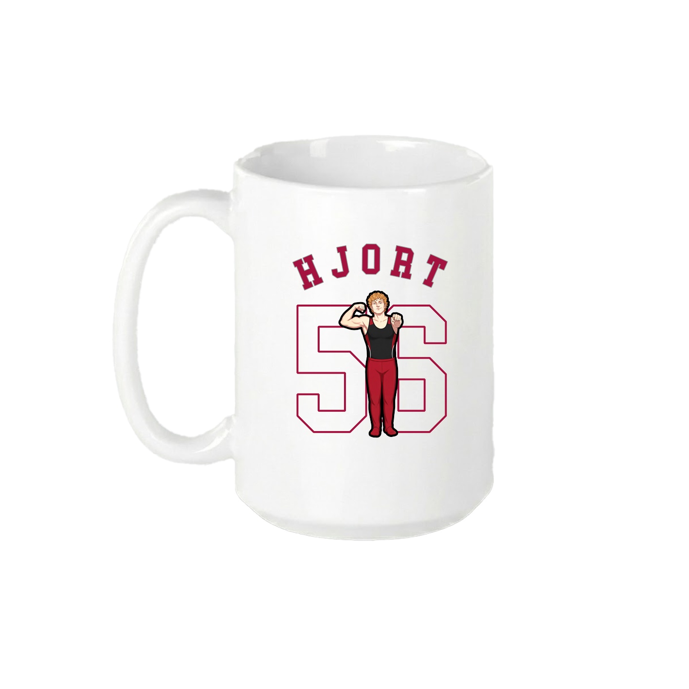15oz Coffee Mug — Shirsey Arch in White