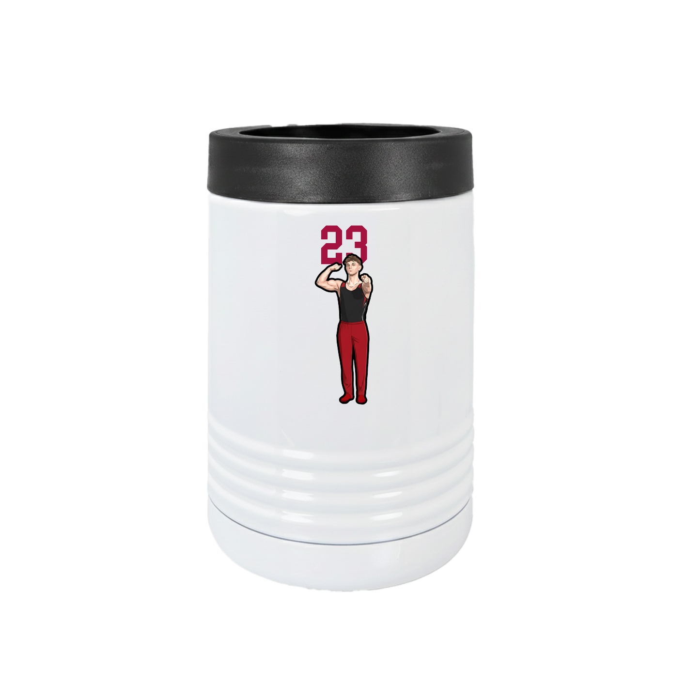 Beverage Holder — Number Top in White