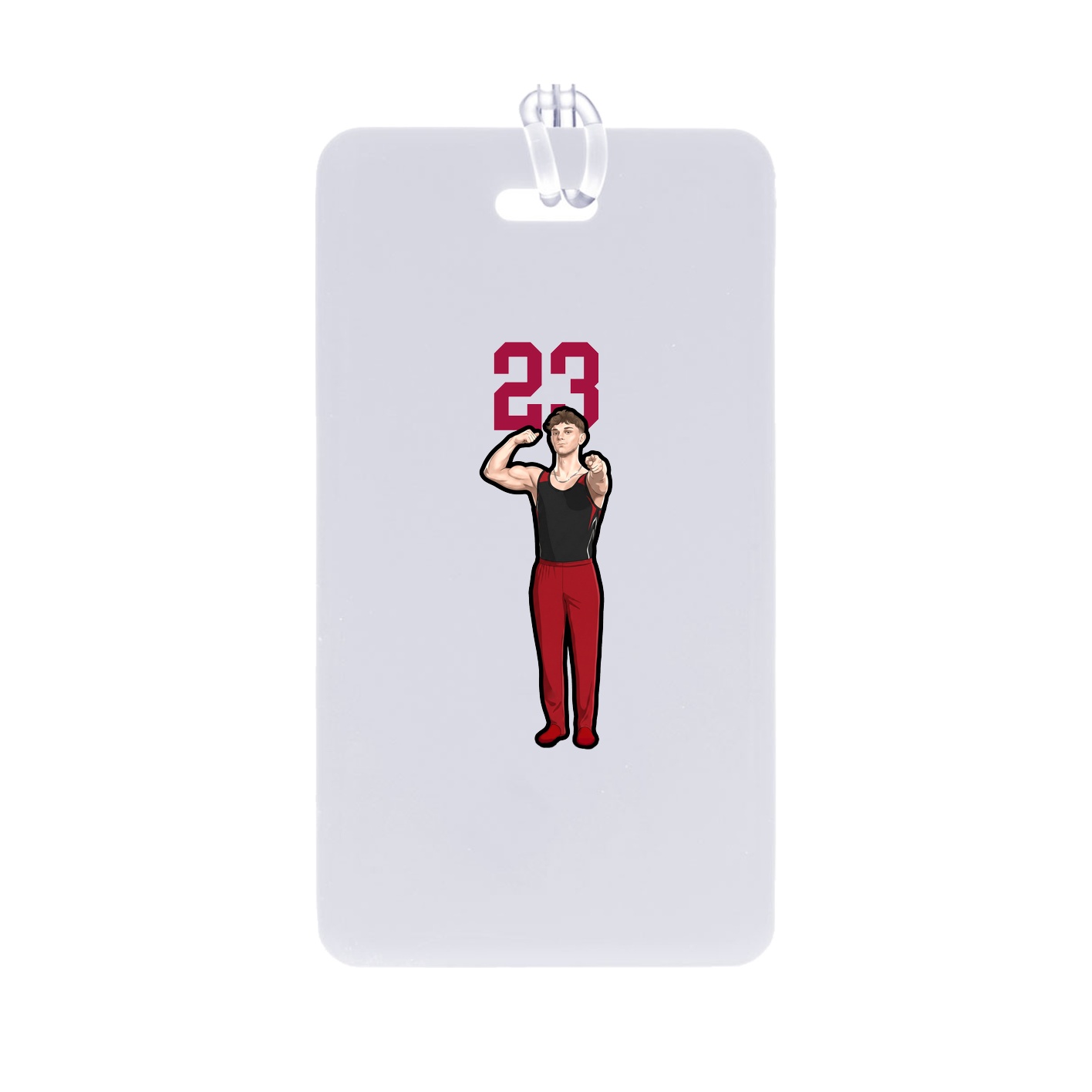 Bag Tag — Number Top in Classic