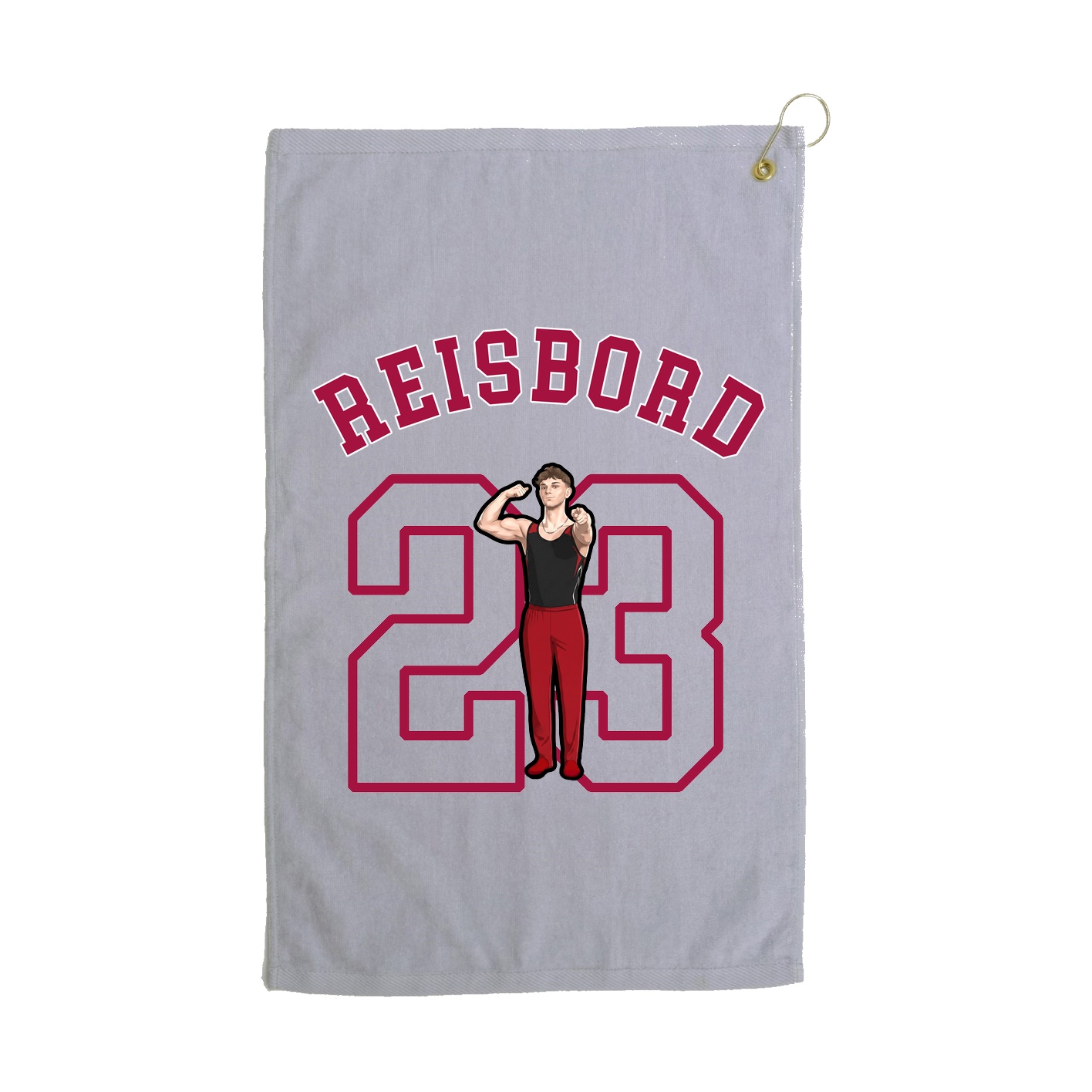 Golf Towel — Shirsey Arch in Grey