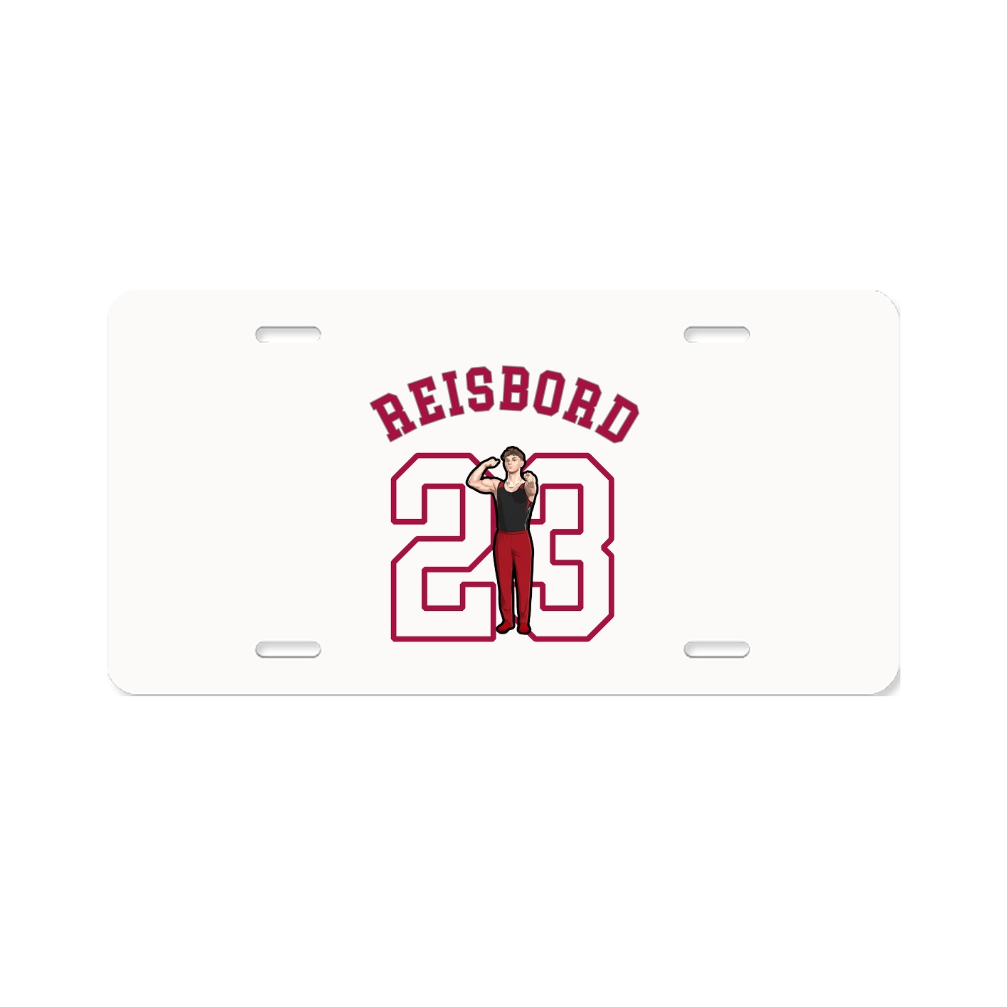 License Plate — Shirsey Arch in Classic