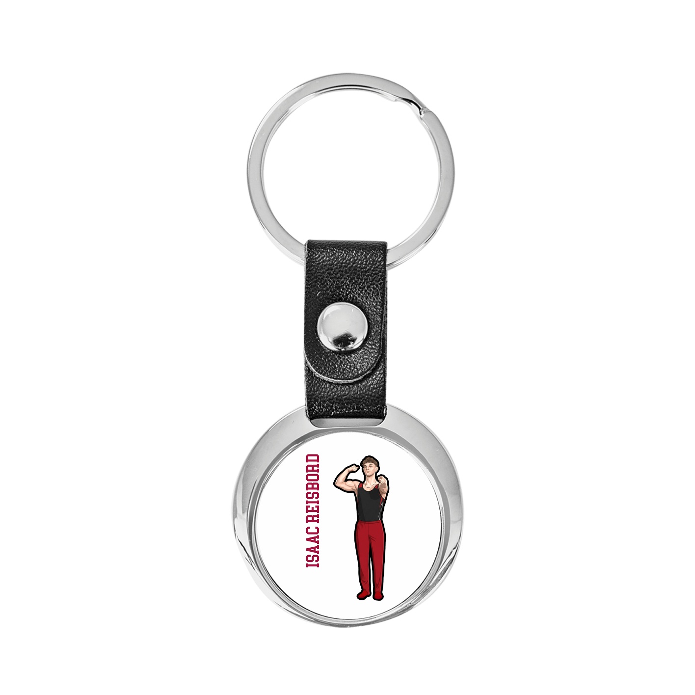 Key Chain — Name Vertical in Classic