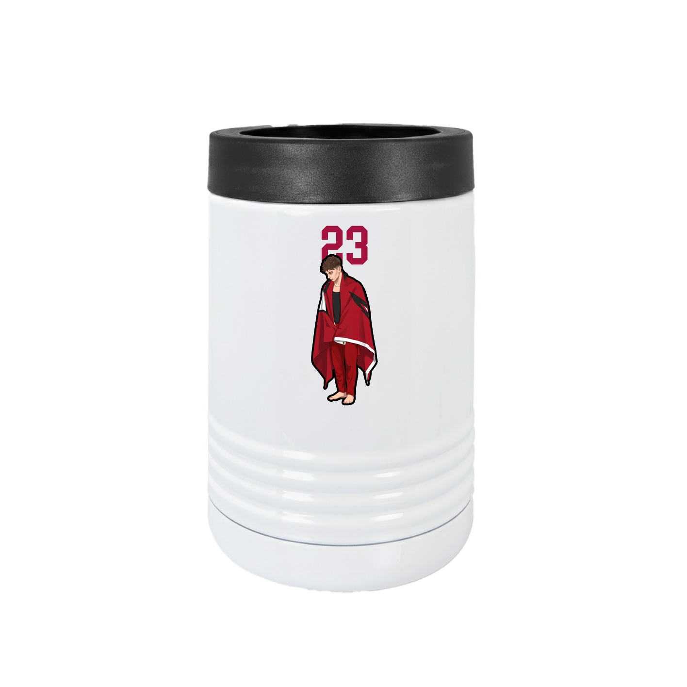 Beverage Holder — Number Top in White