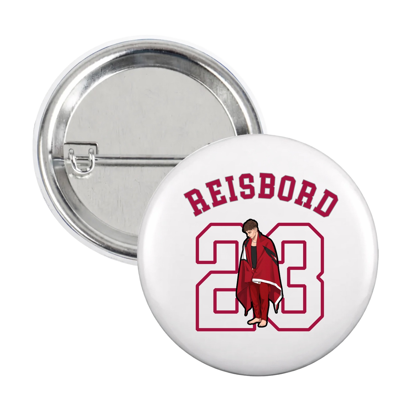 Game Day Button — Shirsey Arch in White