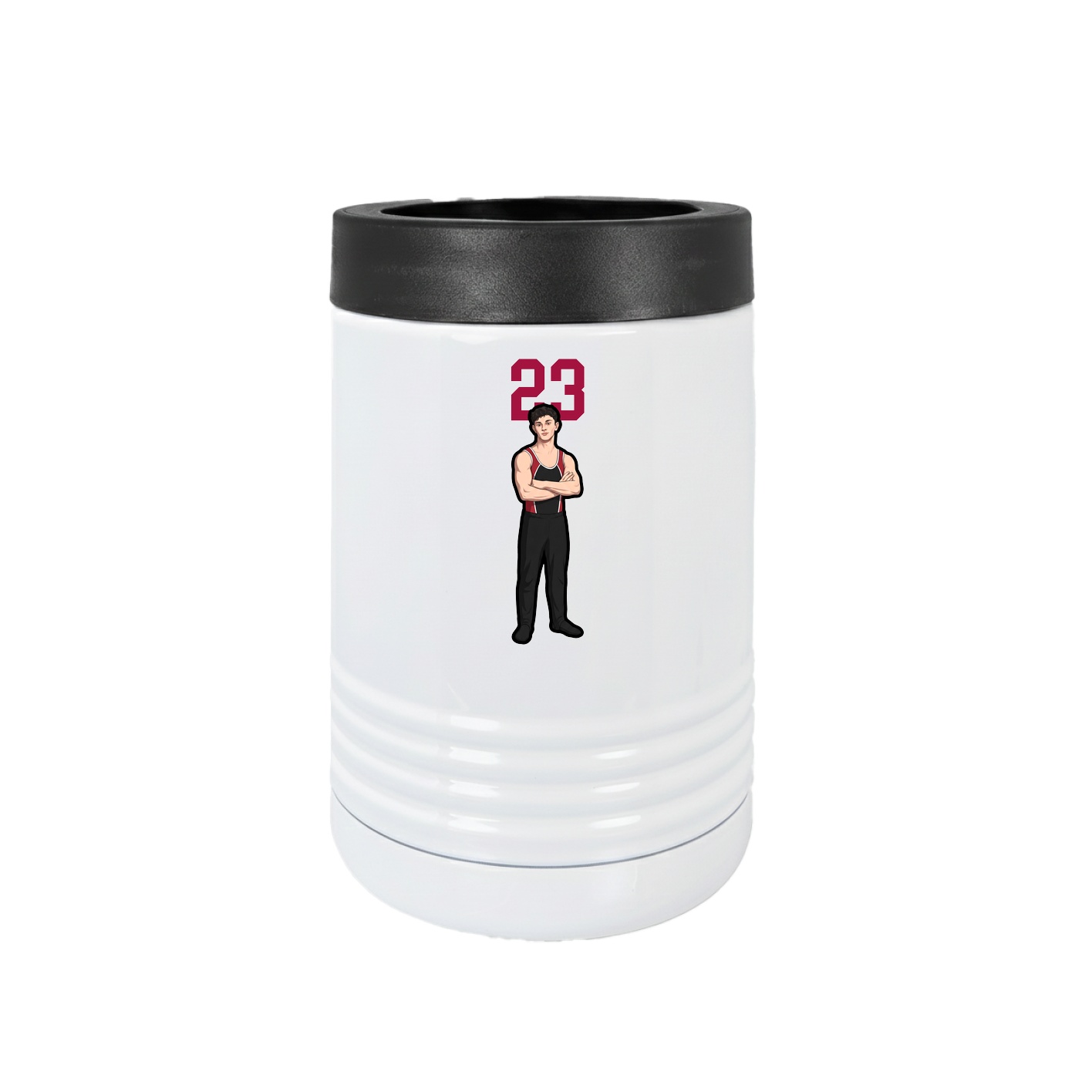 Beverage Holder — Number Top in White