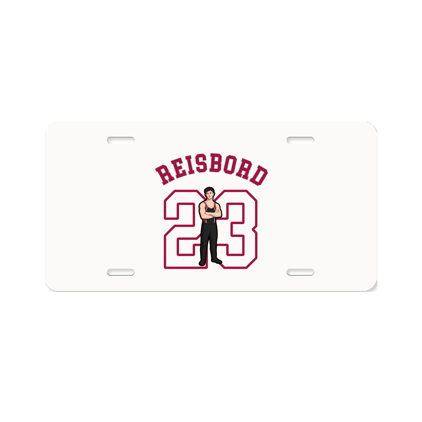 License Plate — Shirsey Arch in Classic