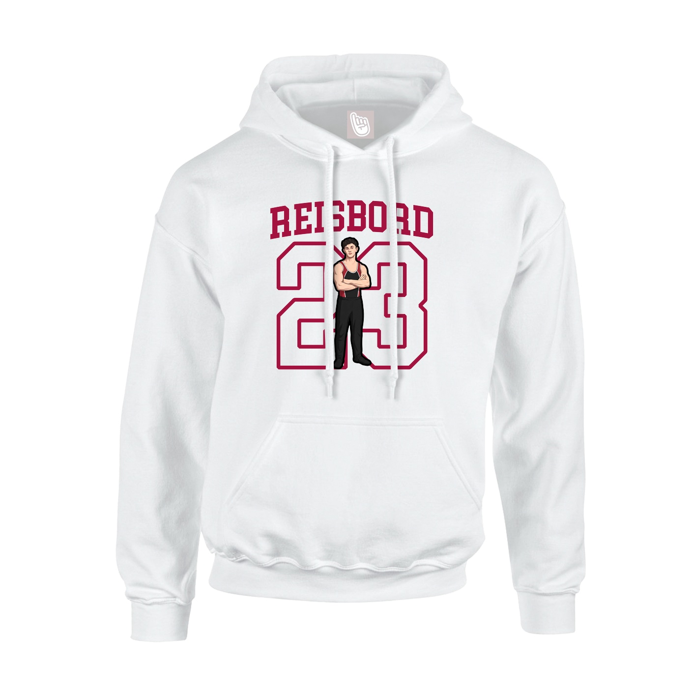 Hoodie — Shirsey in White