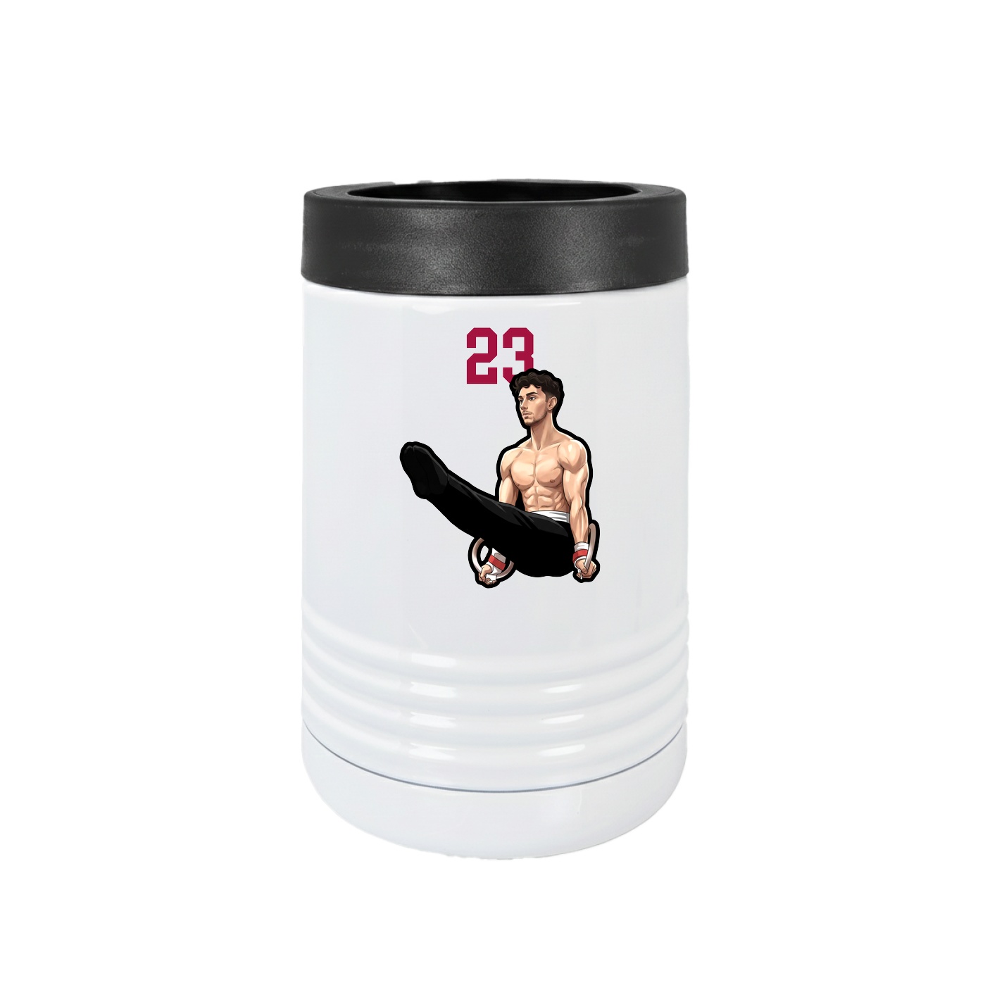 Beverage Holder — Number Top in White