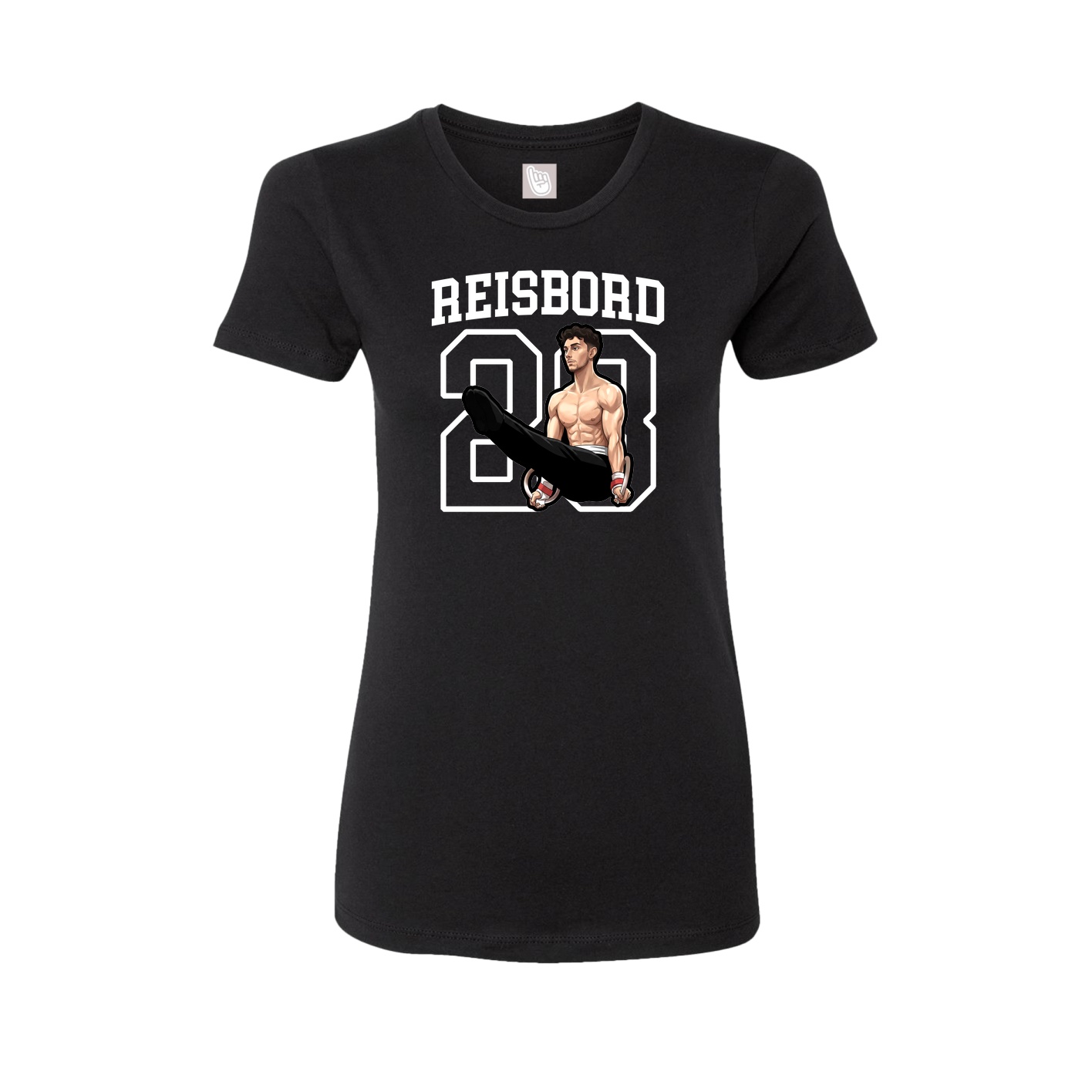 Fitted Women's Tee — Shirsey in Black