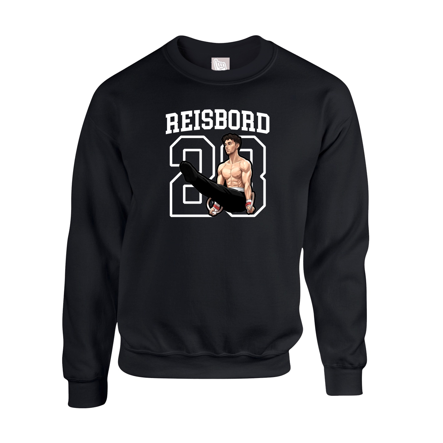 Fleece Crew — Shirsey in Black
