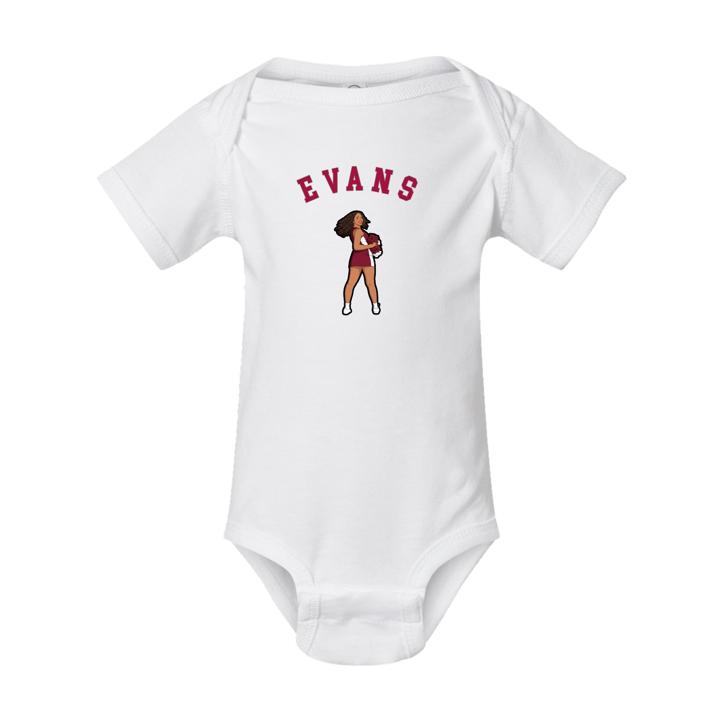 Baby Onesie — Shirsey Arch in White