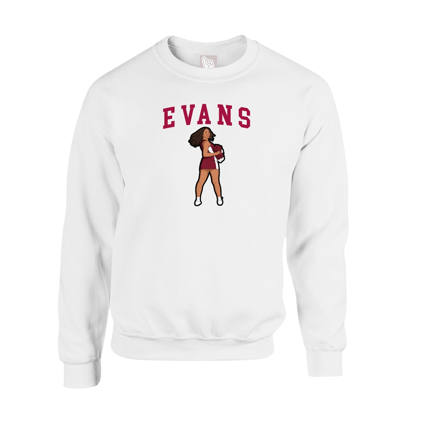 Fleece Crew — Shirsey in White
