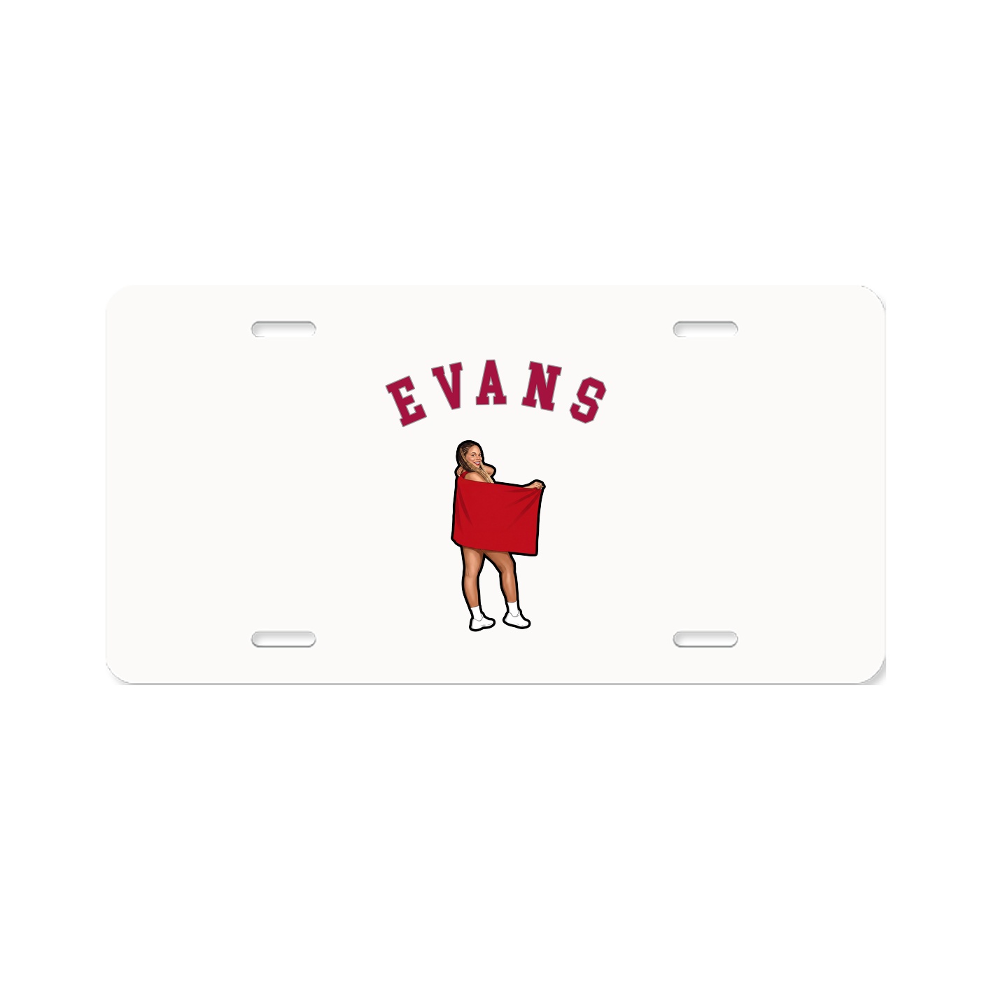 License Plate — Shirsey Arch in Classic