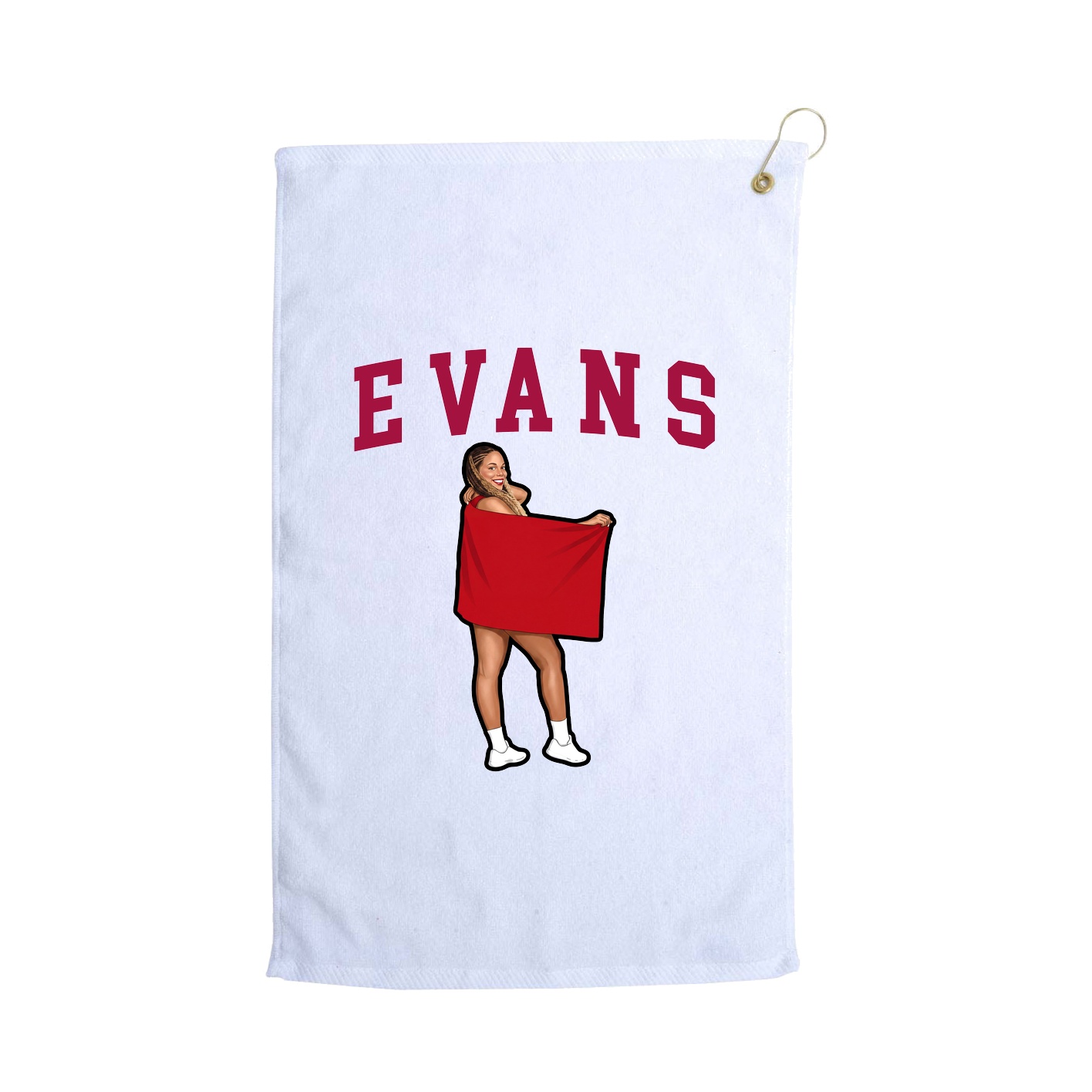 Golf Towel — Shirsey in White