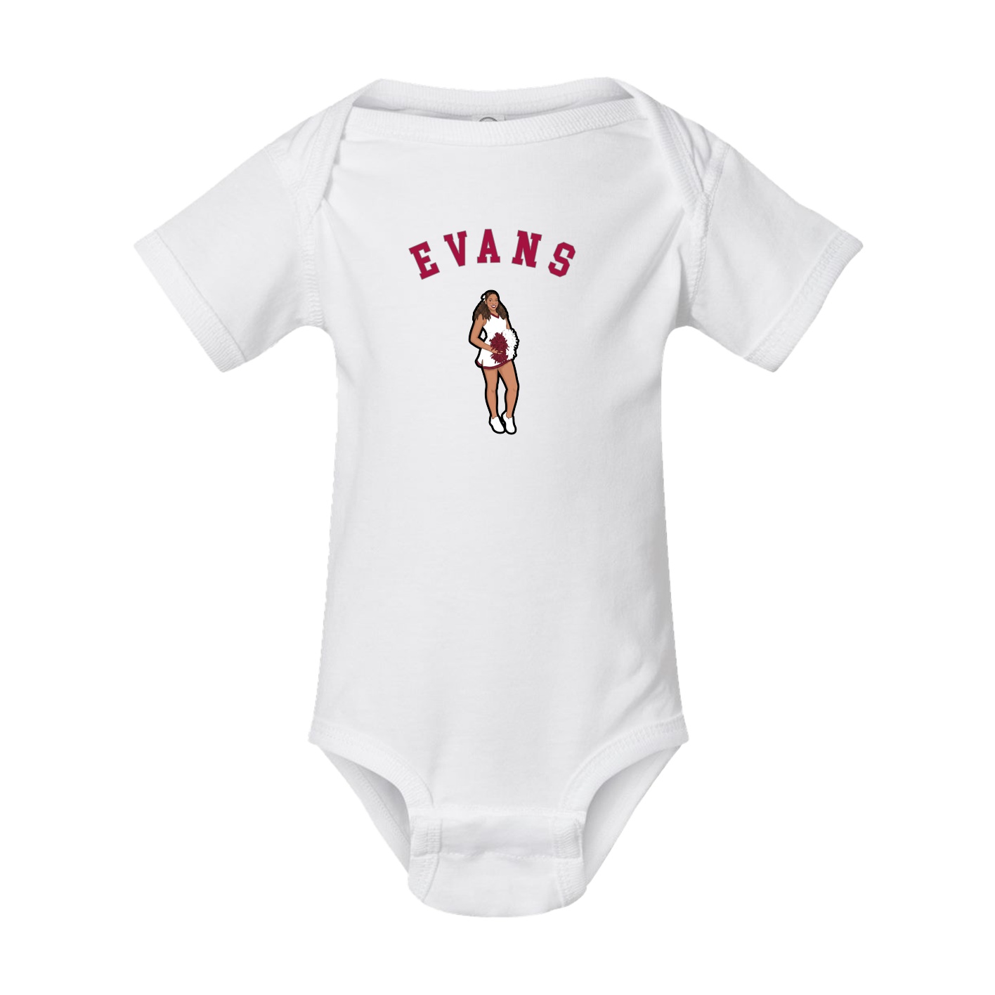 Baby Onesie — Shirsey Arch in White