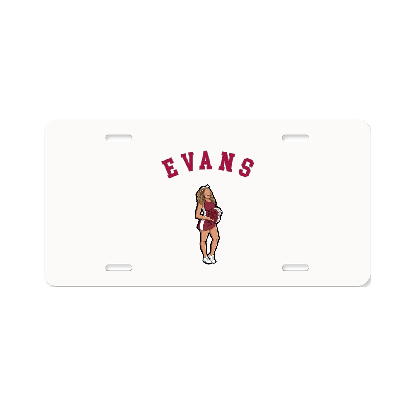 License Plate — Shirsey Arch in Classic